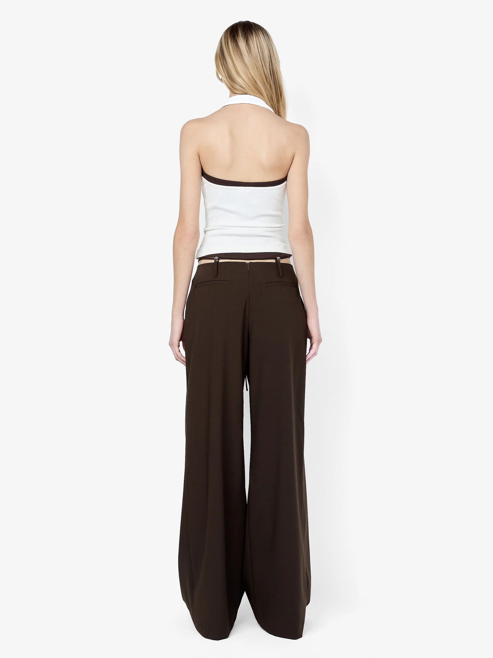 ALBI BEADED PANT - ESPRESSO - Image 5