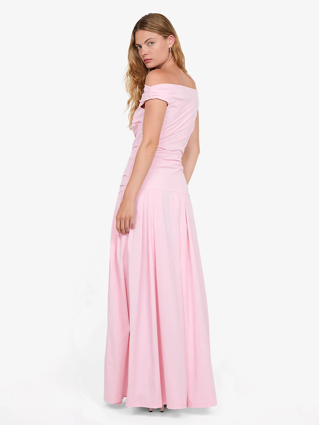 APOLLINE MAXI DRESS - POWDER PINK - Image 3