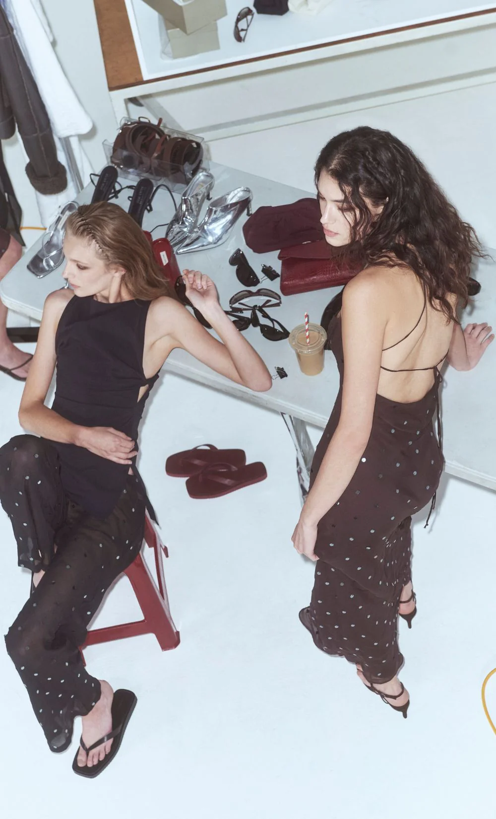 ARIELLE PANT - BLACK SEQUIN - Image 4