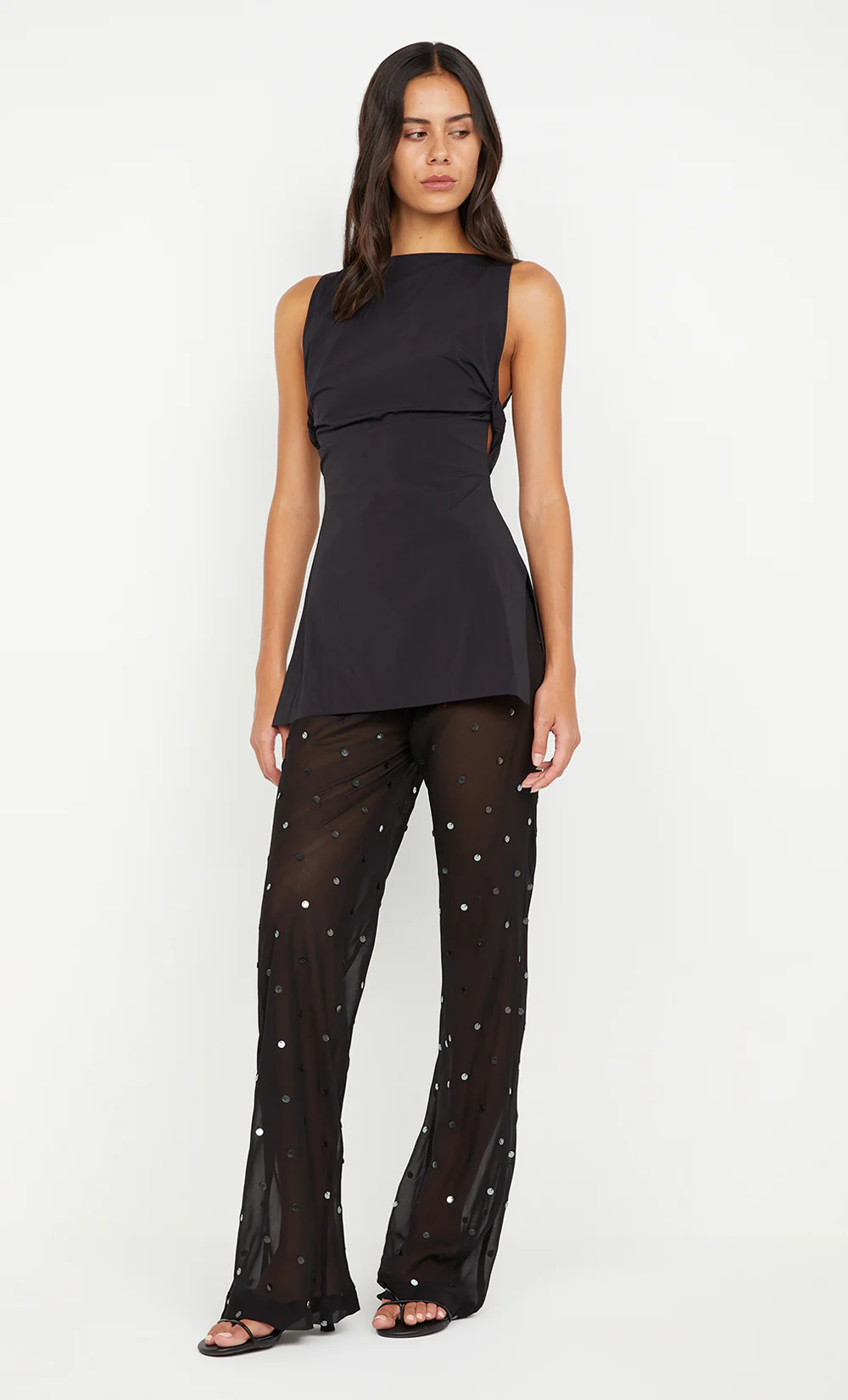 ARIELLE PANT - BLACK SEQUIN - Image 6