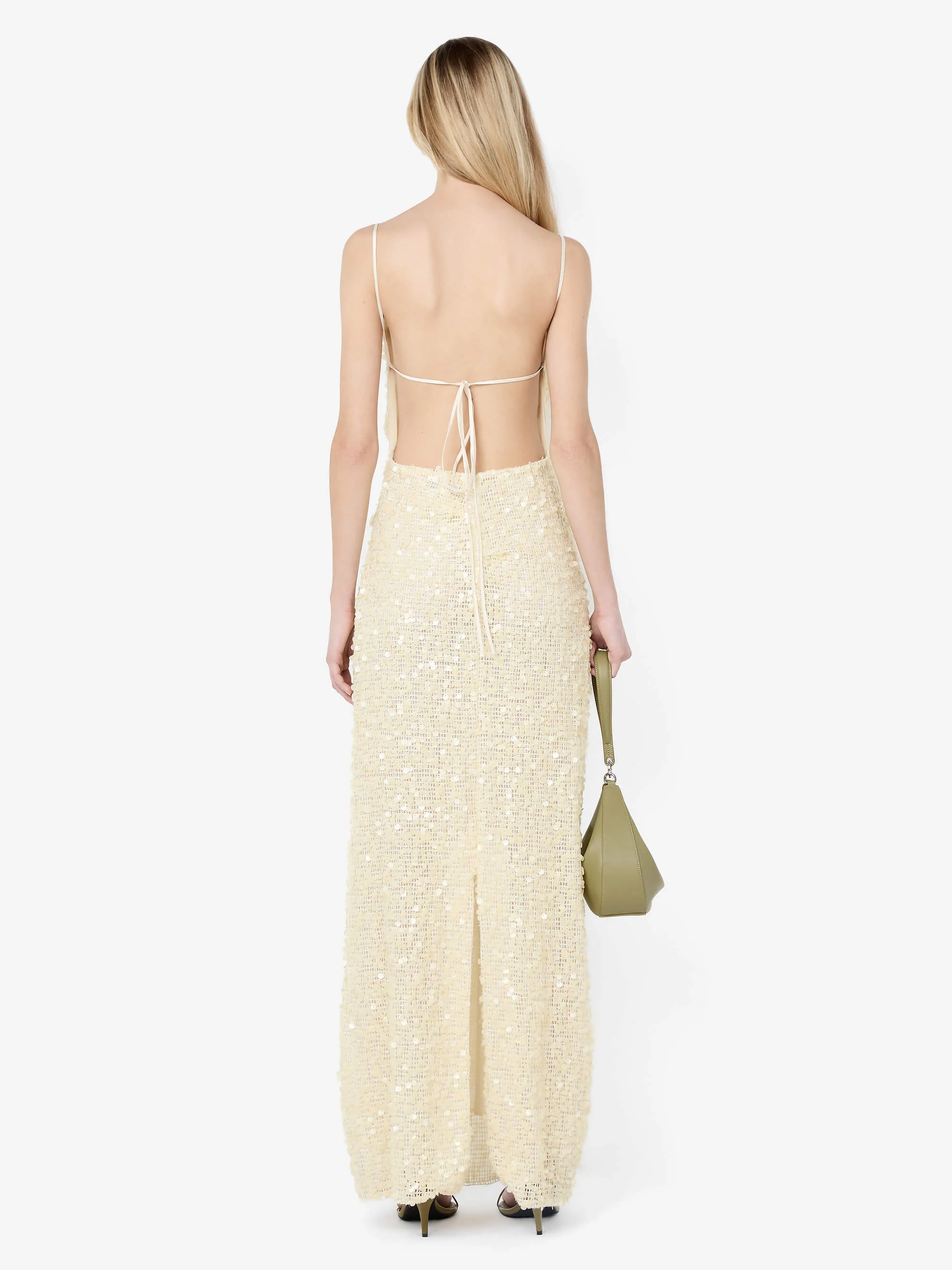 CABINE MAXI DRESS - CREAM - Image 4