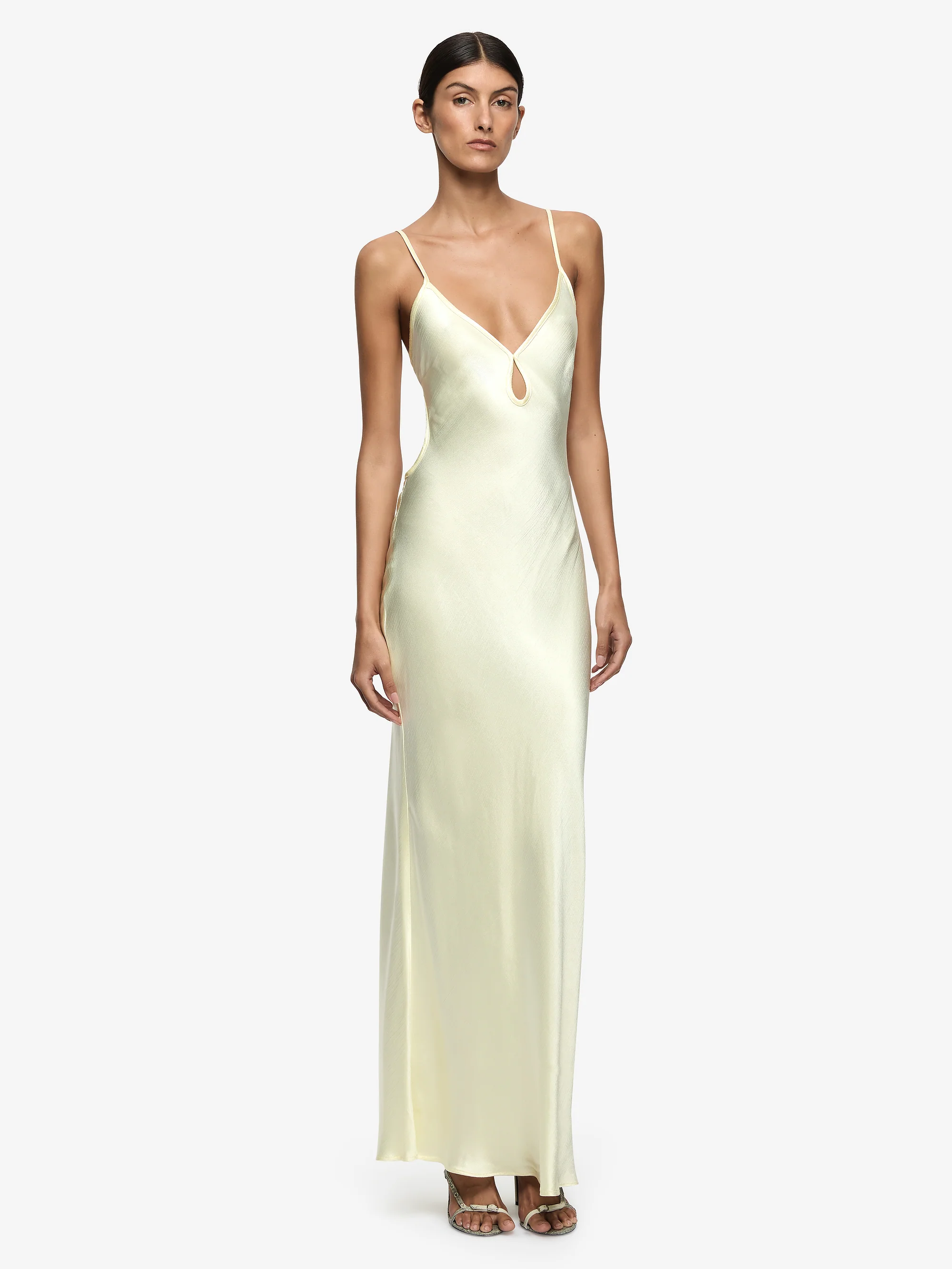 CEDAR CITY MAXI DRESS - ICE YELLOW - Image 4