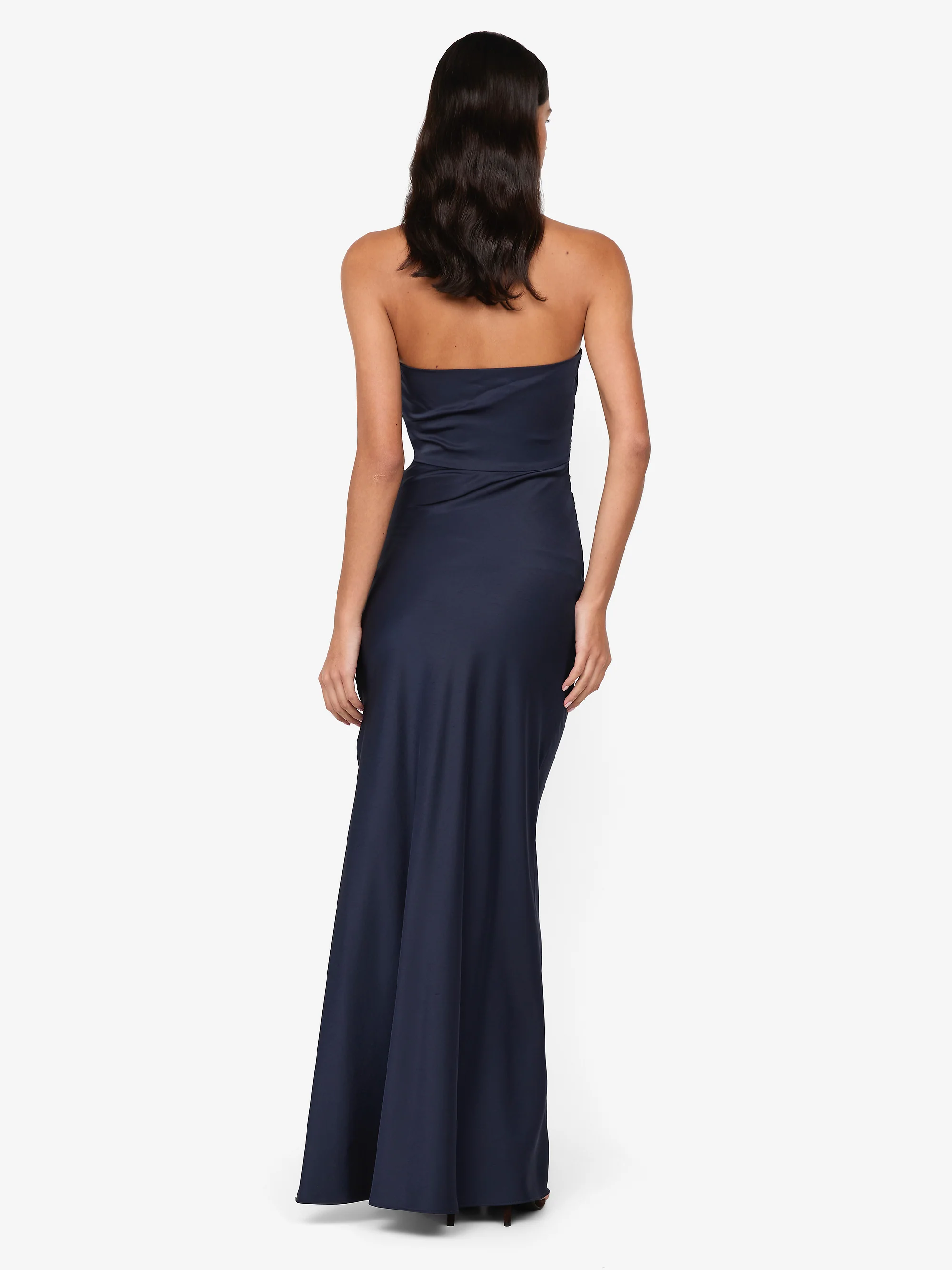 ETERNITY STRAPLESS MAXI DRESS - INK - Image 4