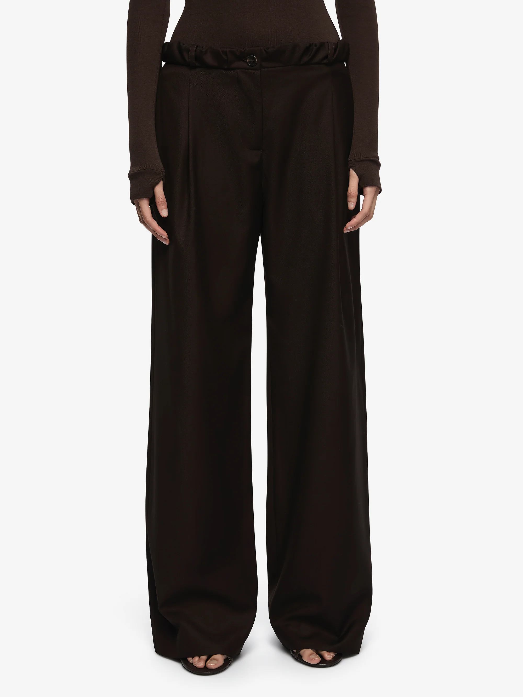 EDDIE PANT - DARK CHOCOLATE - Image 2