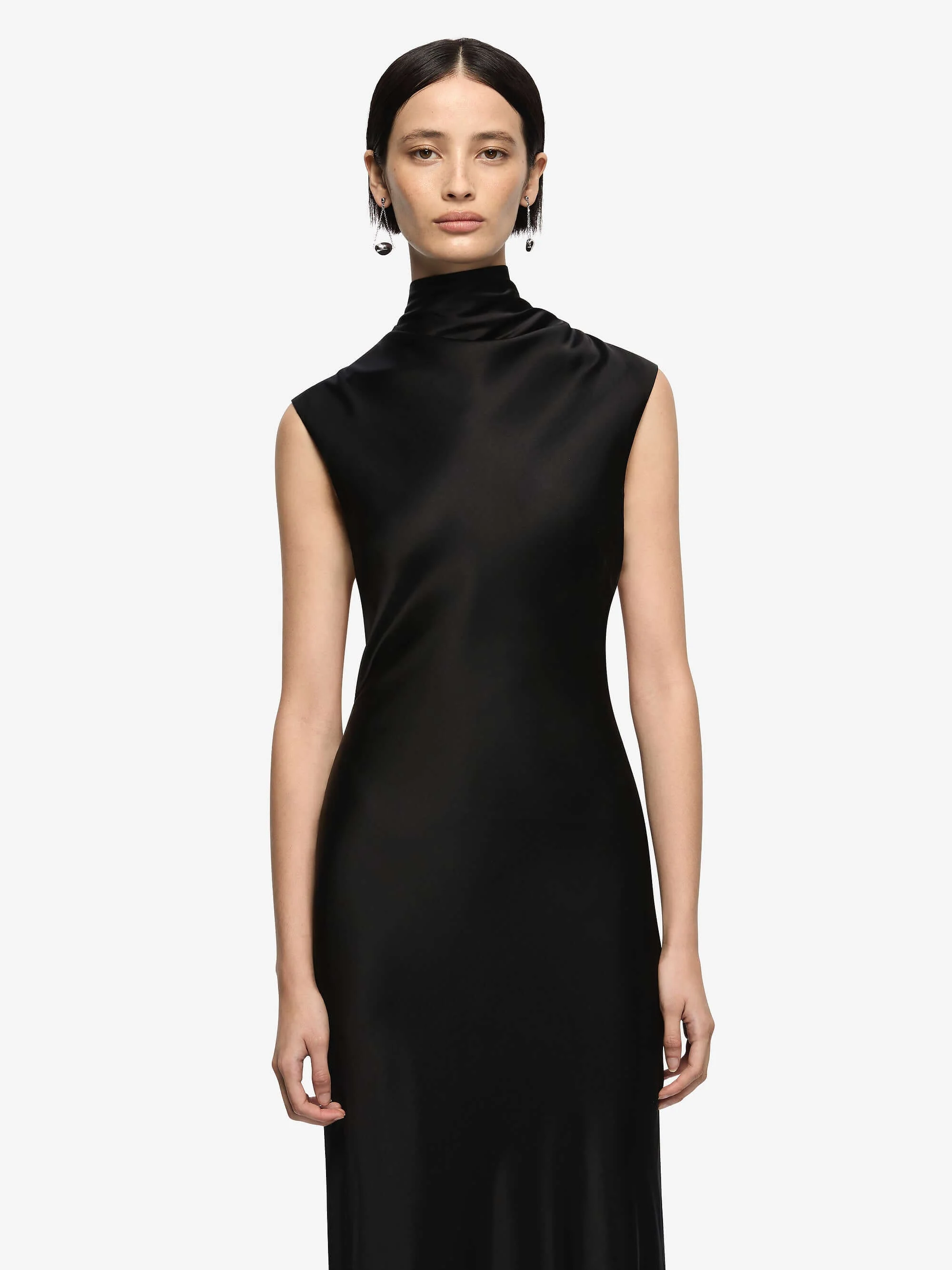 ELIAS MAXI DRESS - BLACK - Image 3