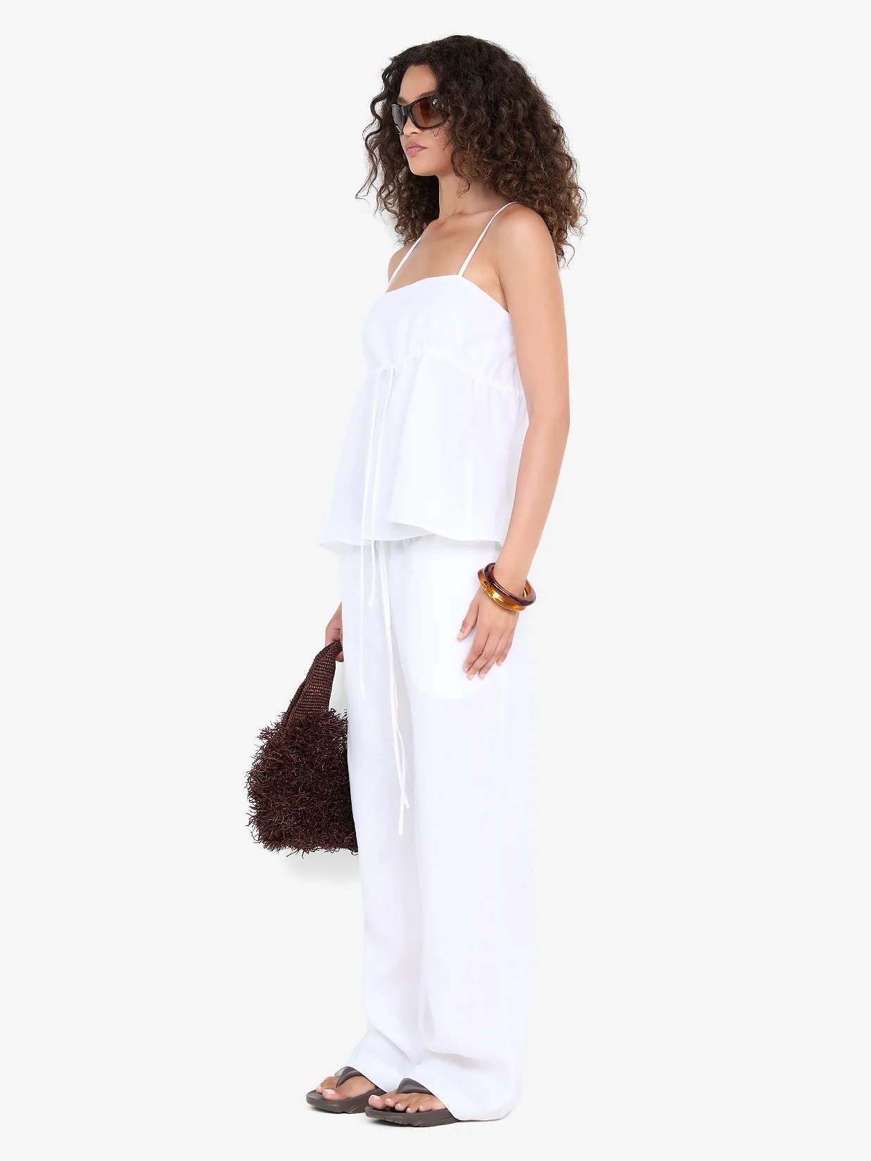 ELYCE CAMI  - WHITE - Image 2