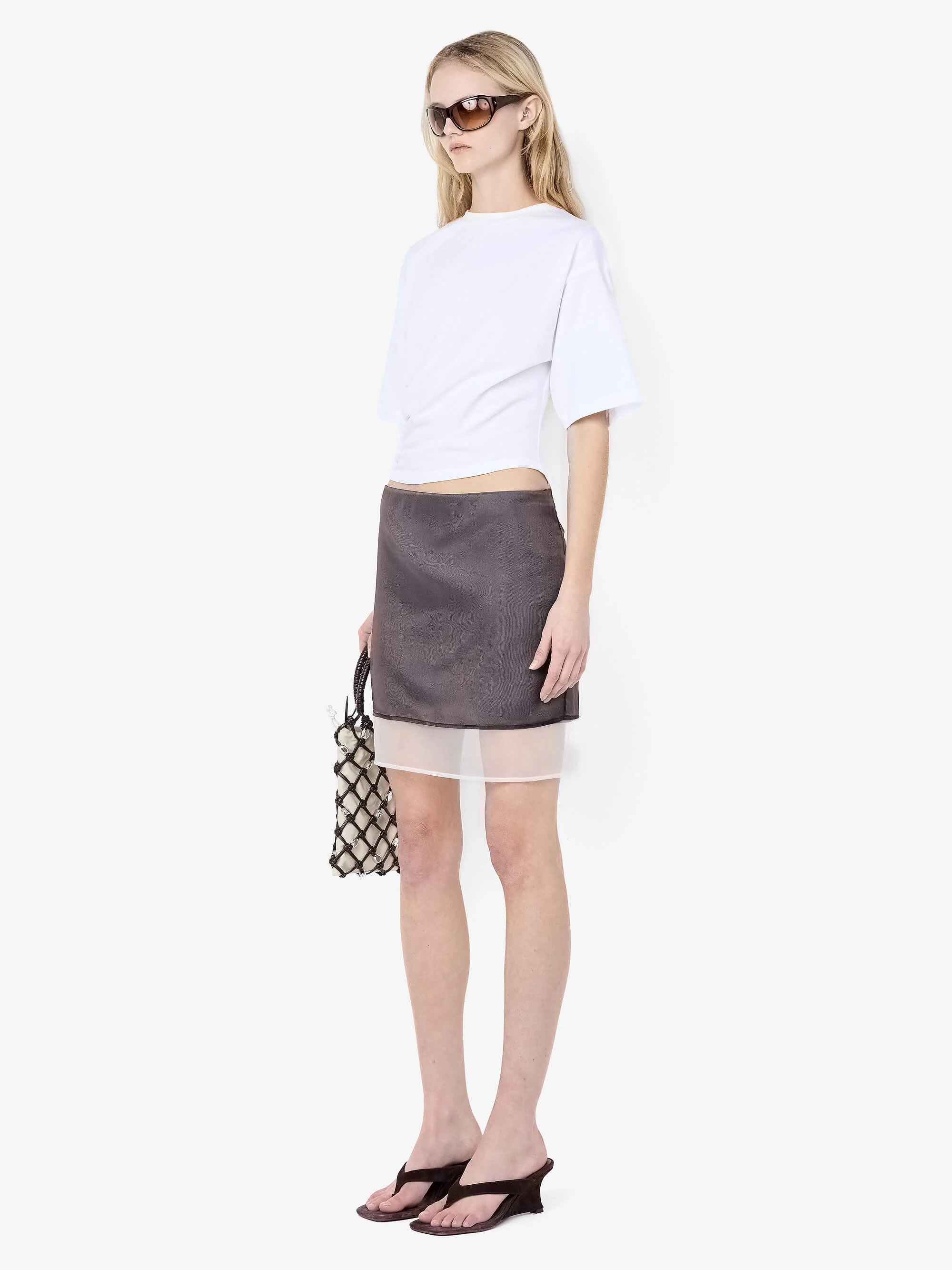 EMA ASYM TEE - IVORY - Image 2