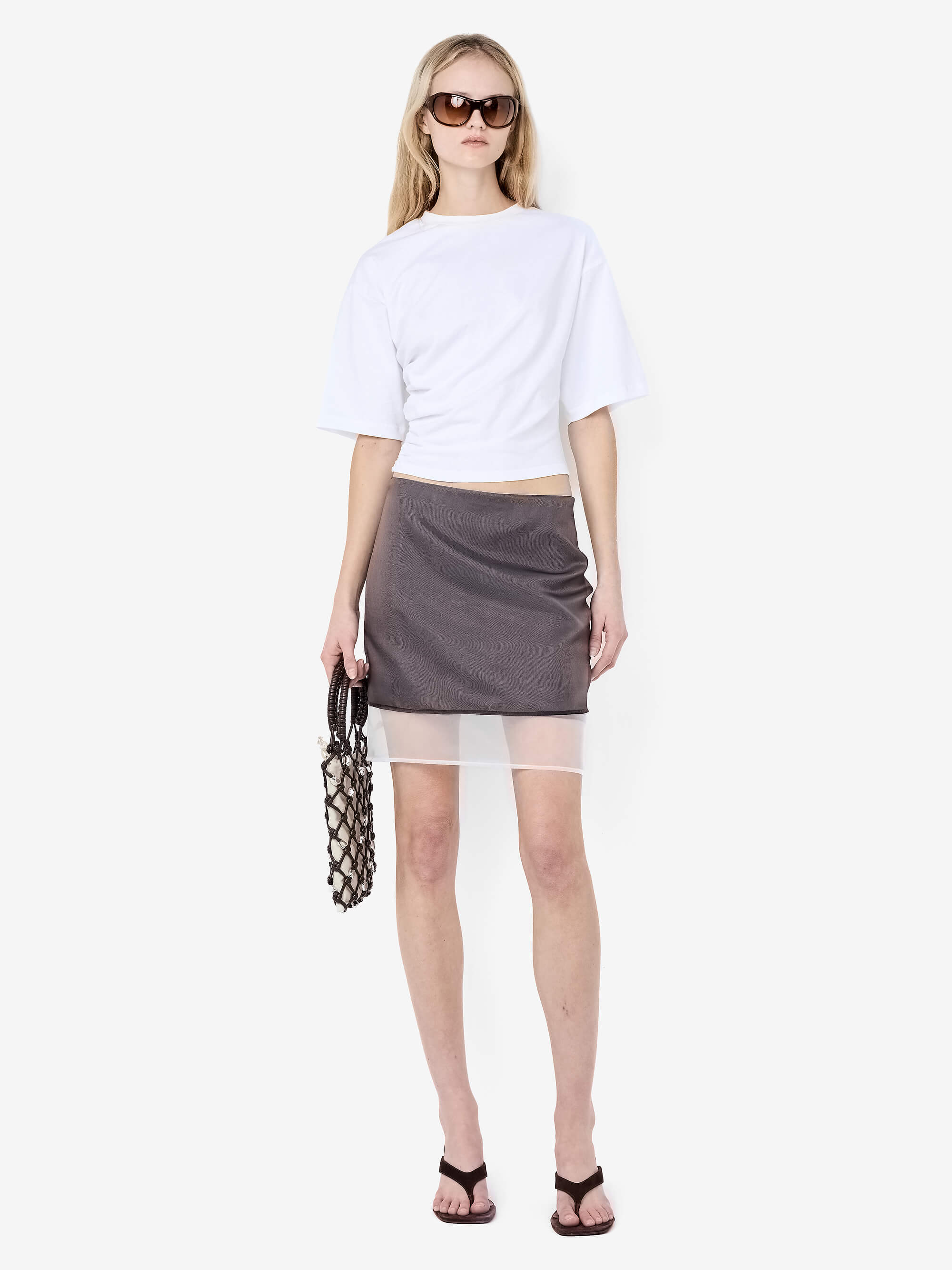EMA ASYM TEE - IVORY - Image 5