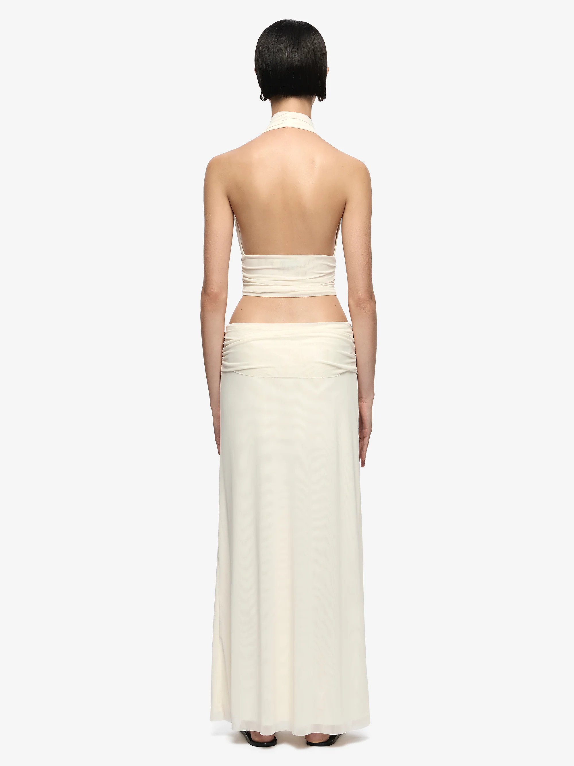 EVA DRAPE TOP - SNOW - Image 5