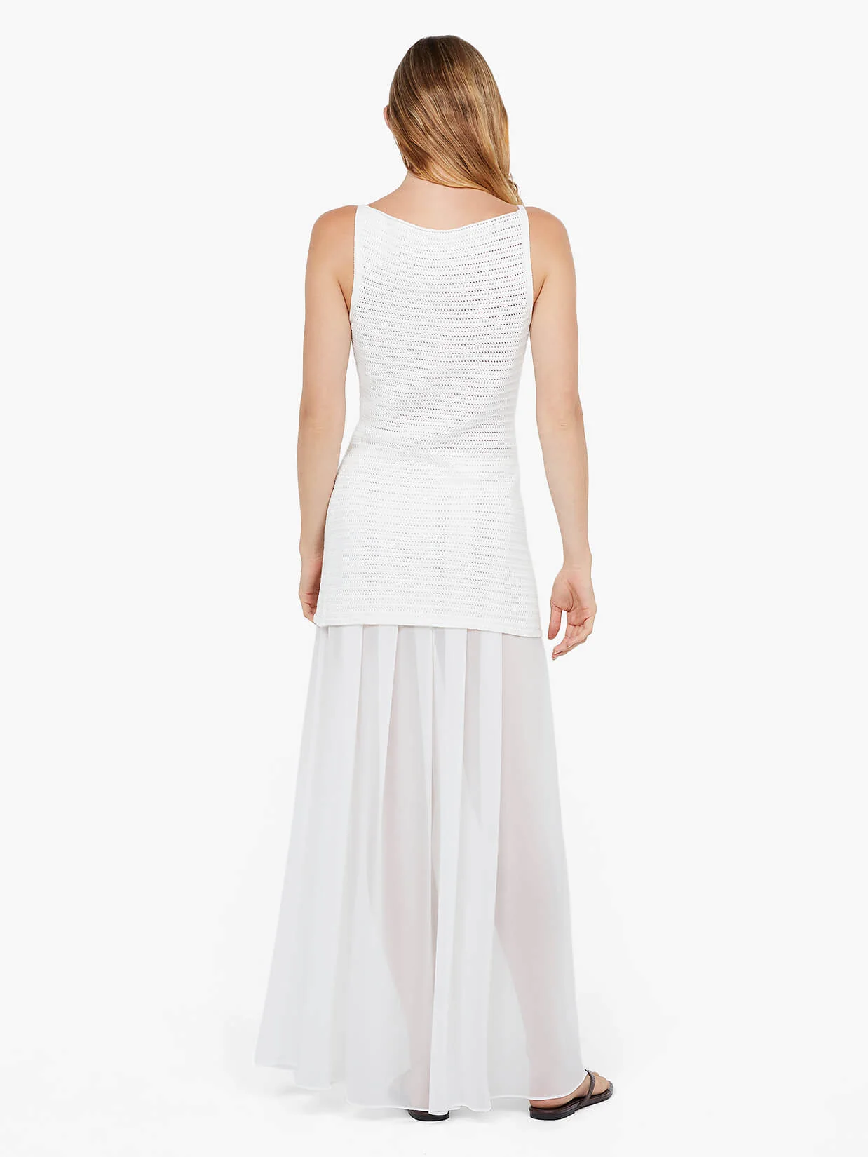 FILIPPA MAXI SKIRT - IVORY - Image 3