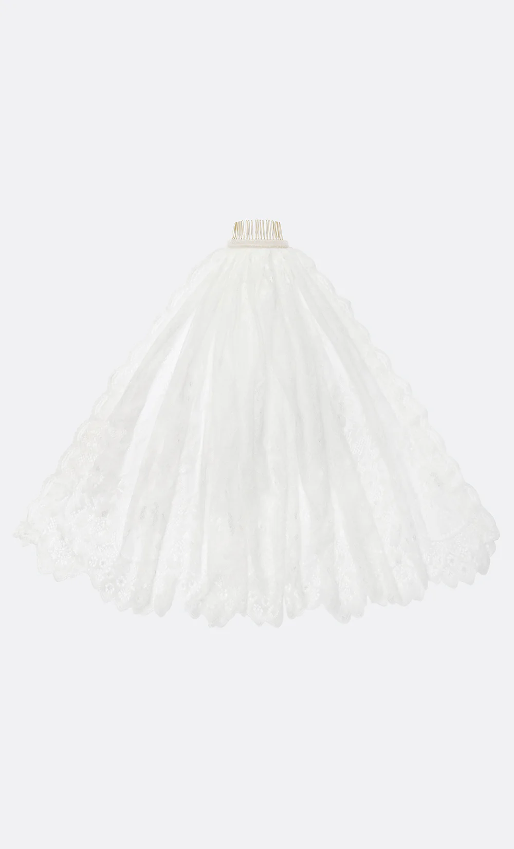 FLORENCE MINI VEIL - WHITE - Image 4