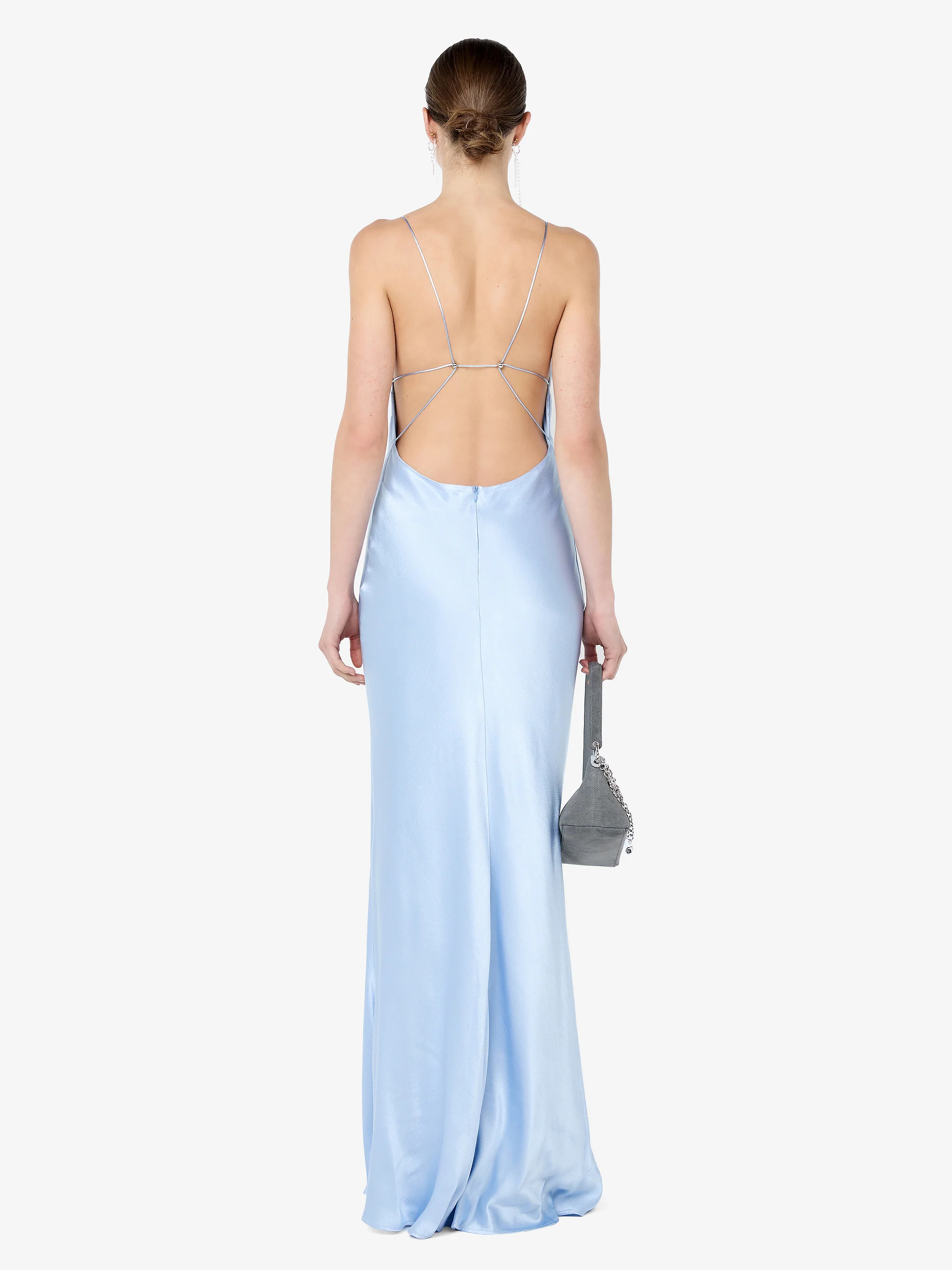 FLORENCE SCOOP MAXI DRESS - MINERAL BLUE - Image 4