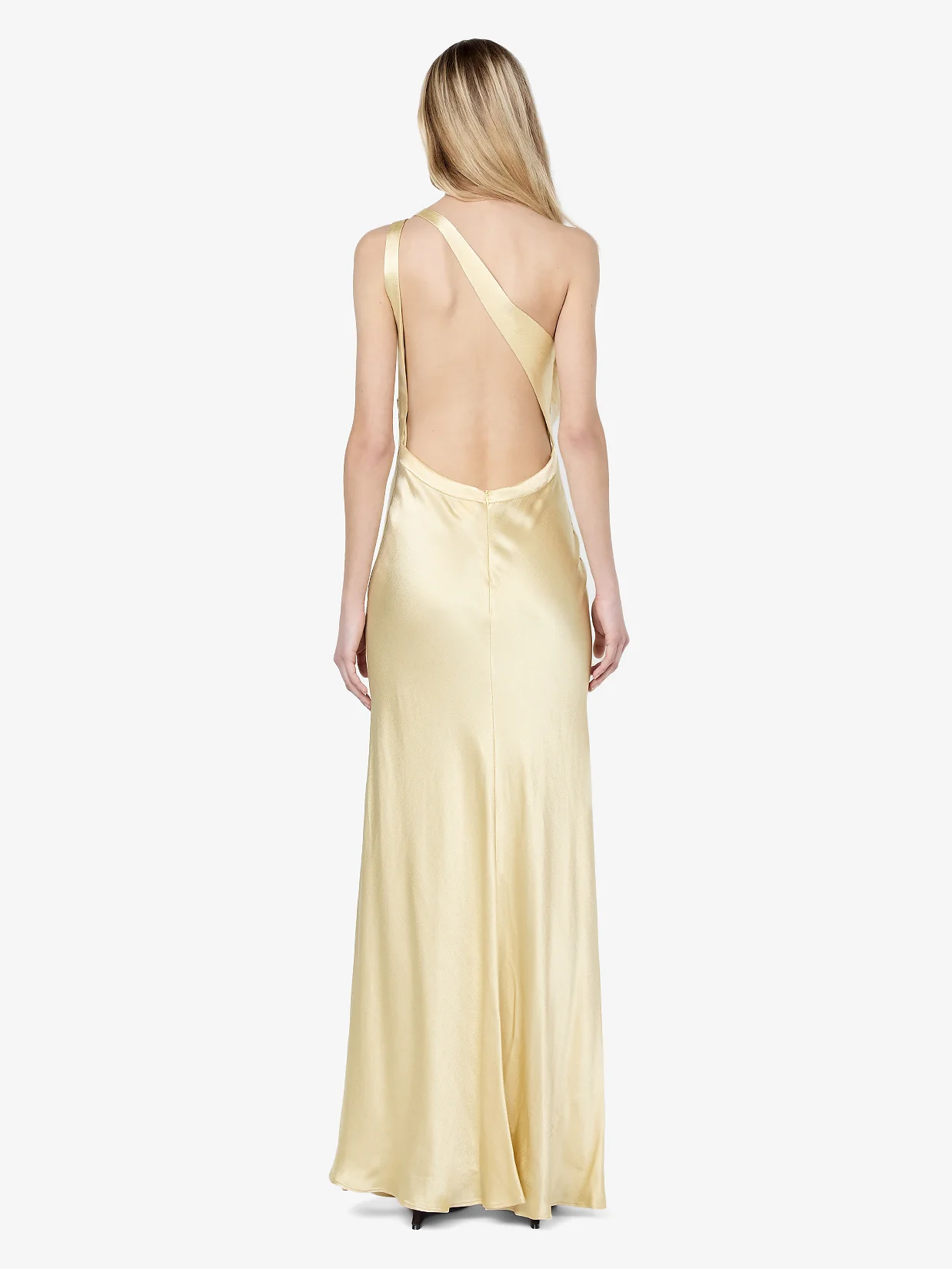 GIA ASYM MAXI DRESS - WHEAT - Image 3