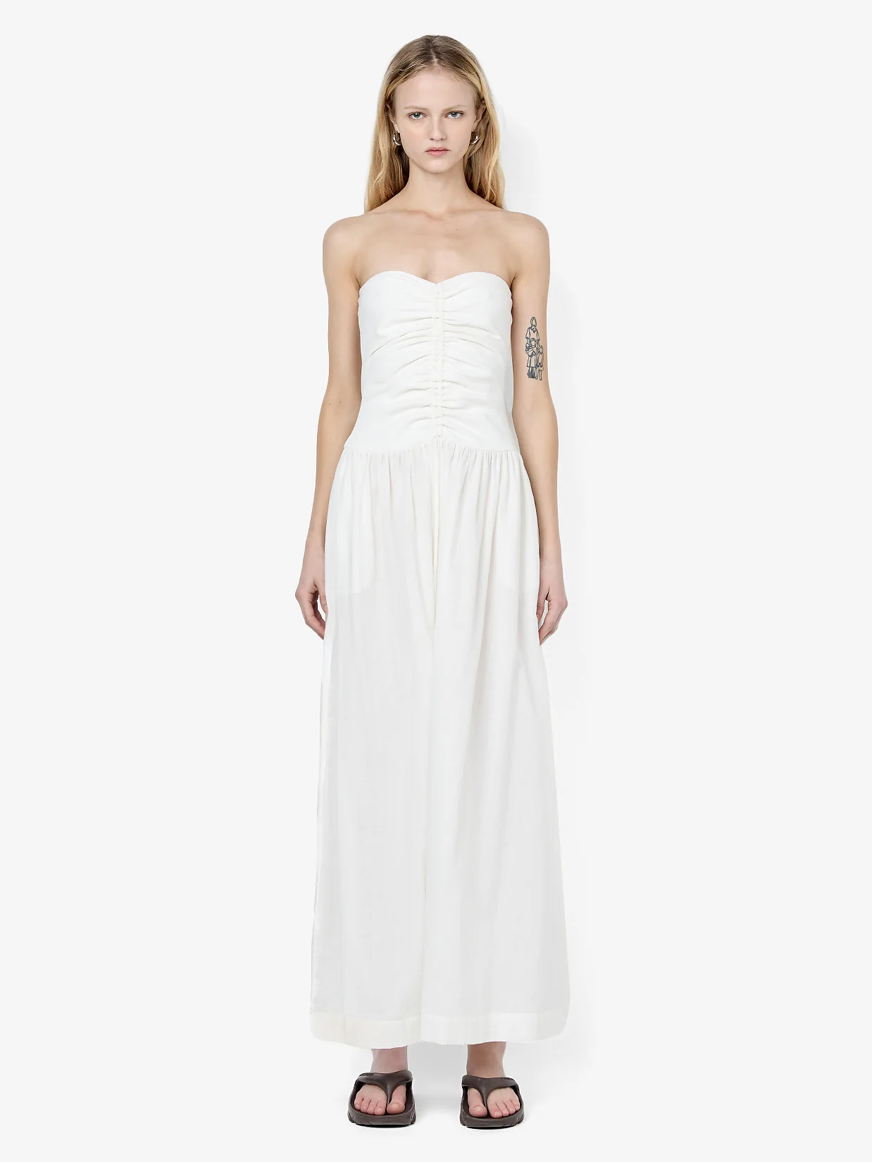 IONE MAXI DRESS - IVORY
