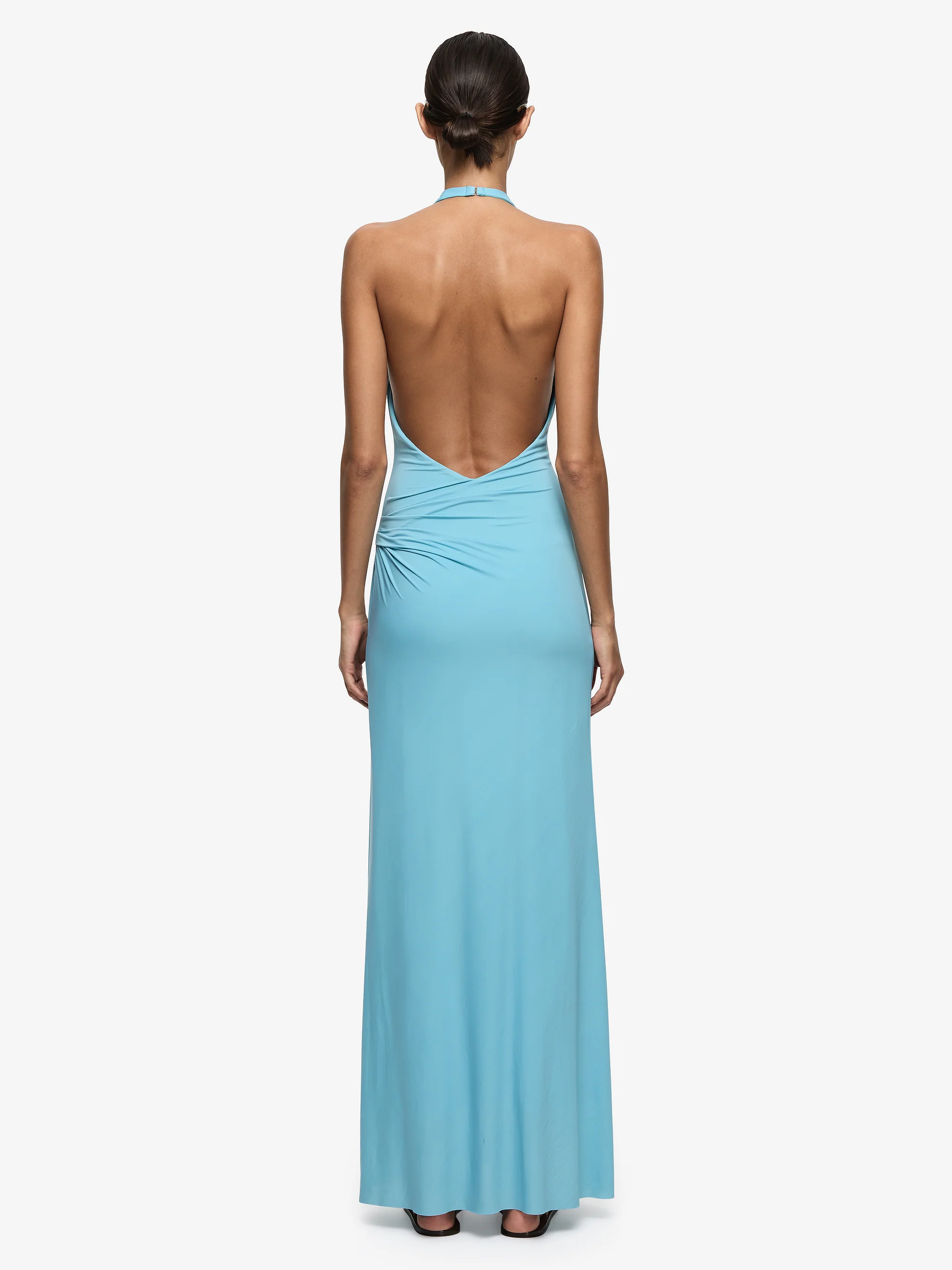 REMI HALTER DRESS - MARINE BLUE - Image 4