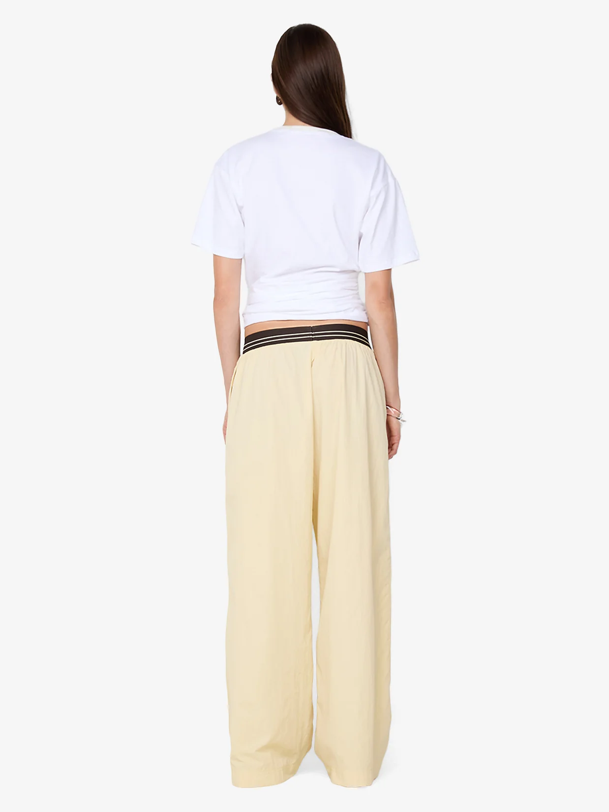 JERRI WIDE LEG PANT - BUTTER - Image 4
