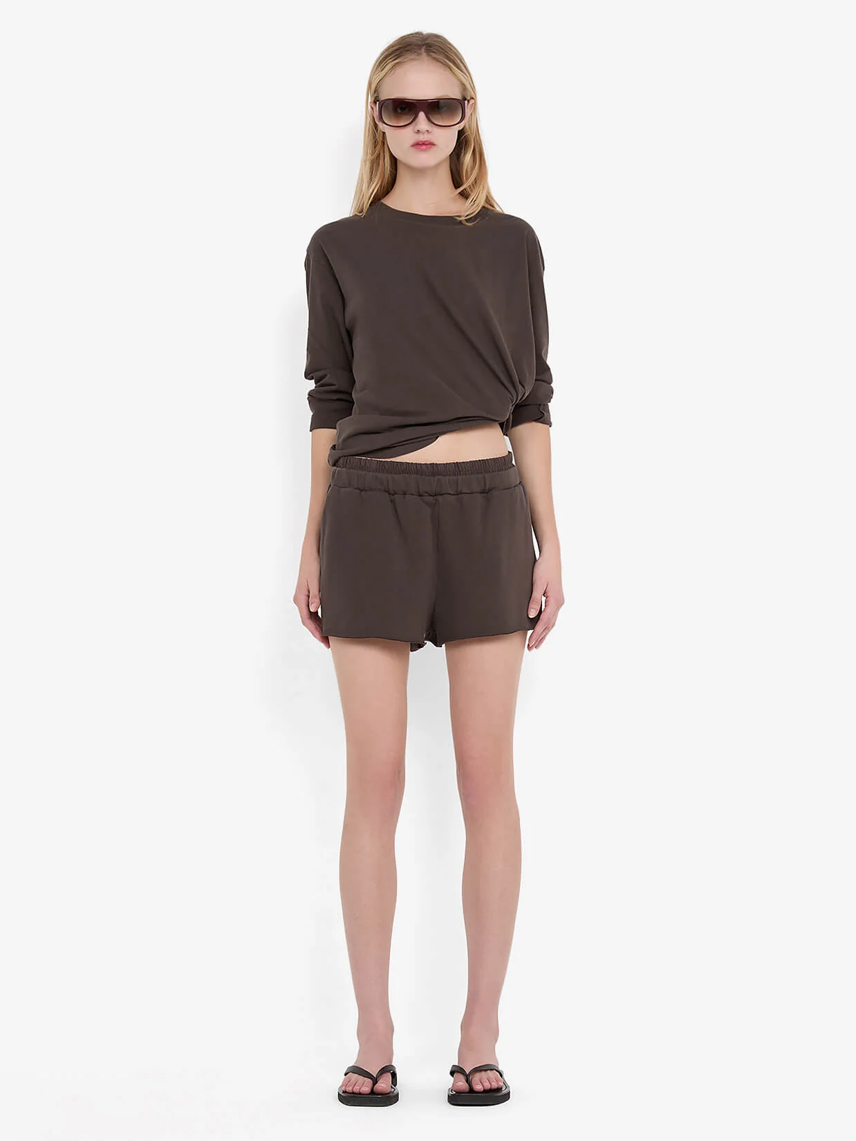 JORJA SHORT - DARK CHOCOLATE