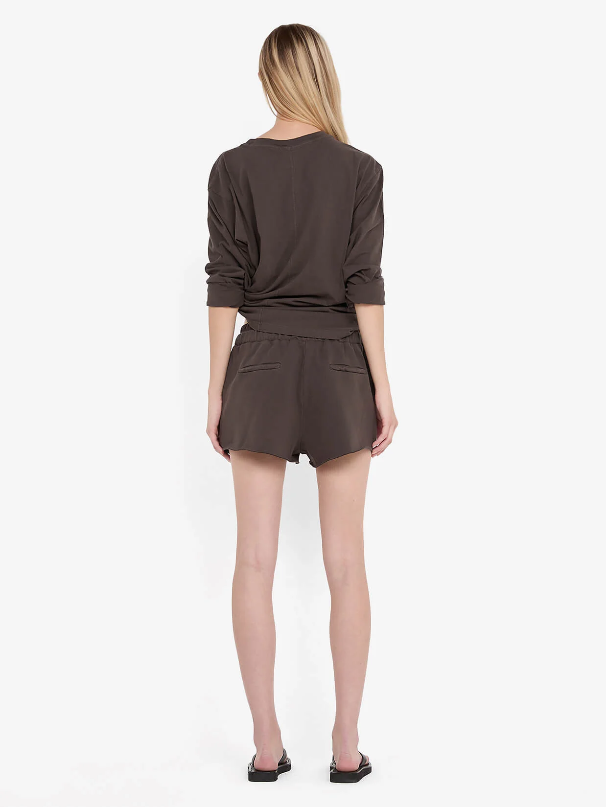 JORJA SHORT - DARK CHOCOLATE - Image 3