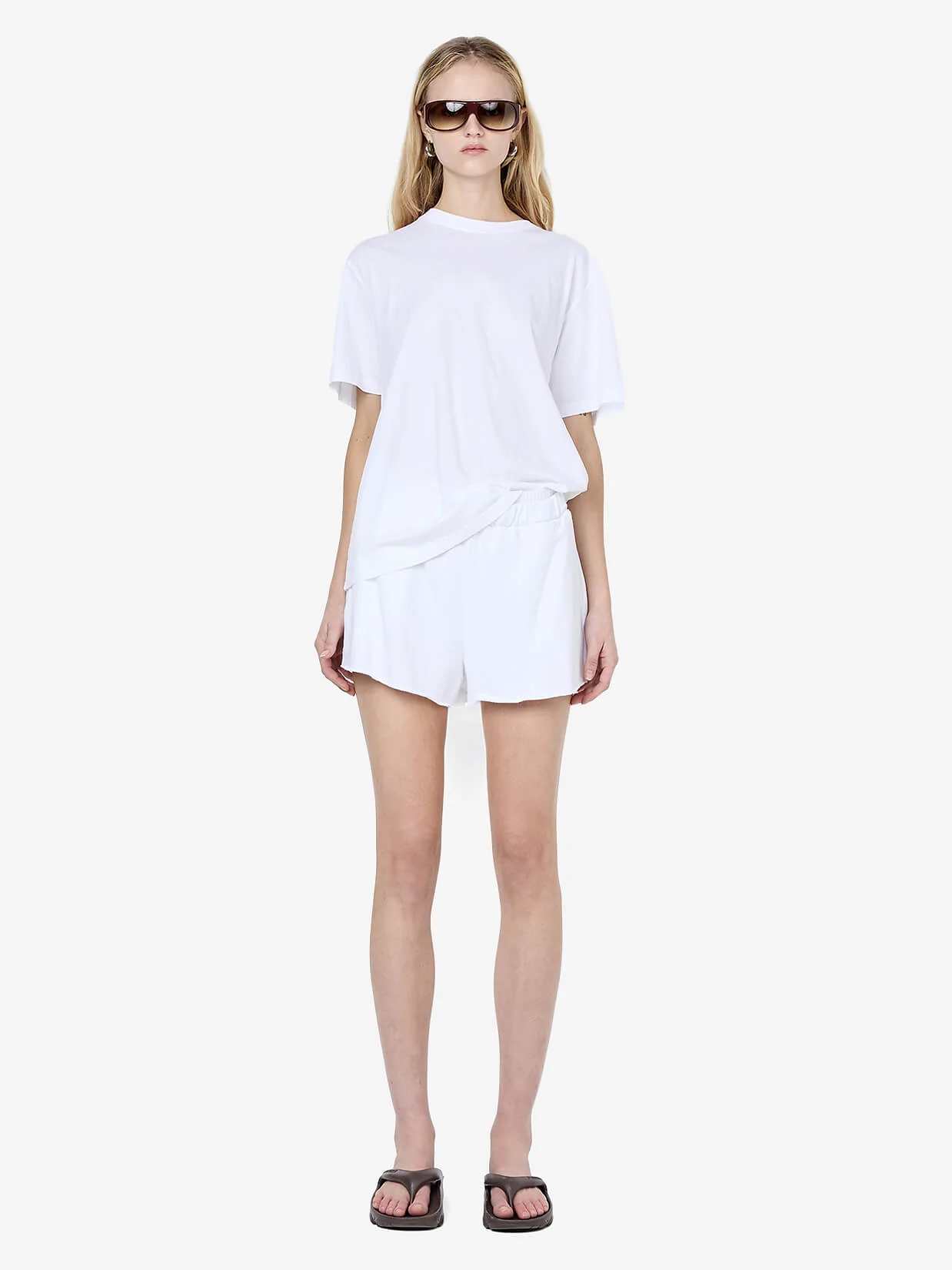 JORJA SHORT - WHITE