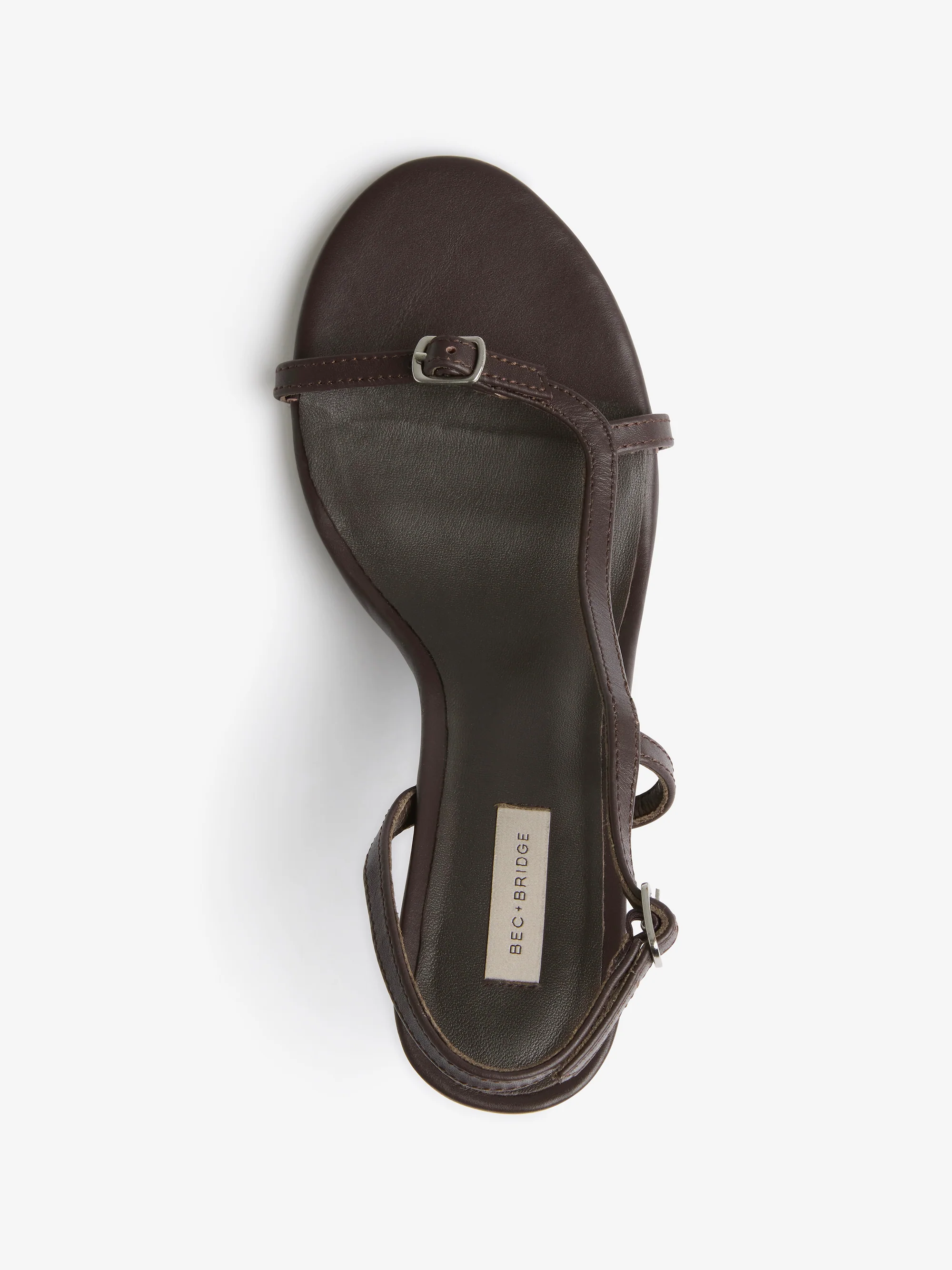 JYLIAN HEEL - CHOC LEATHER - Image 4