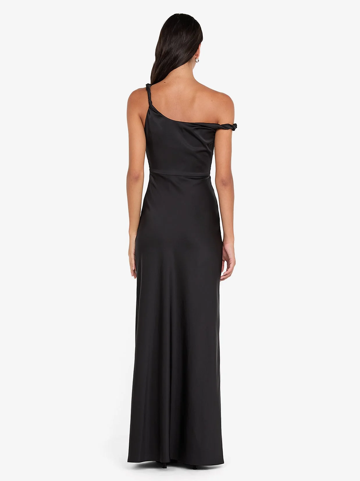 LUNETTA TWIST STRAP DRESS - BLACK - Image 2