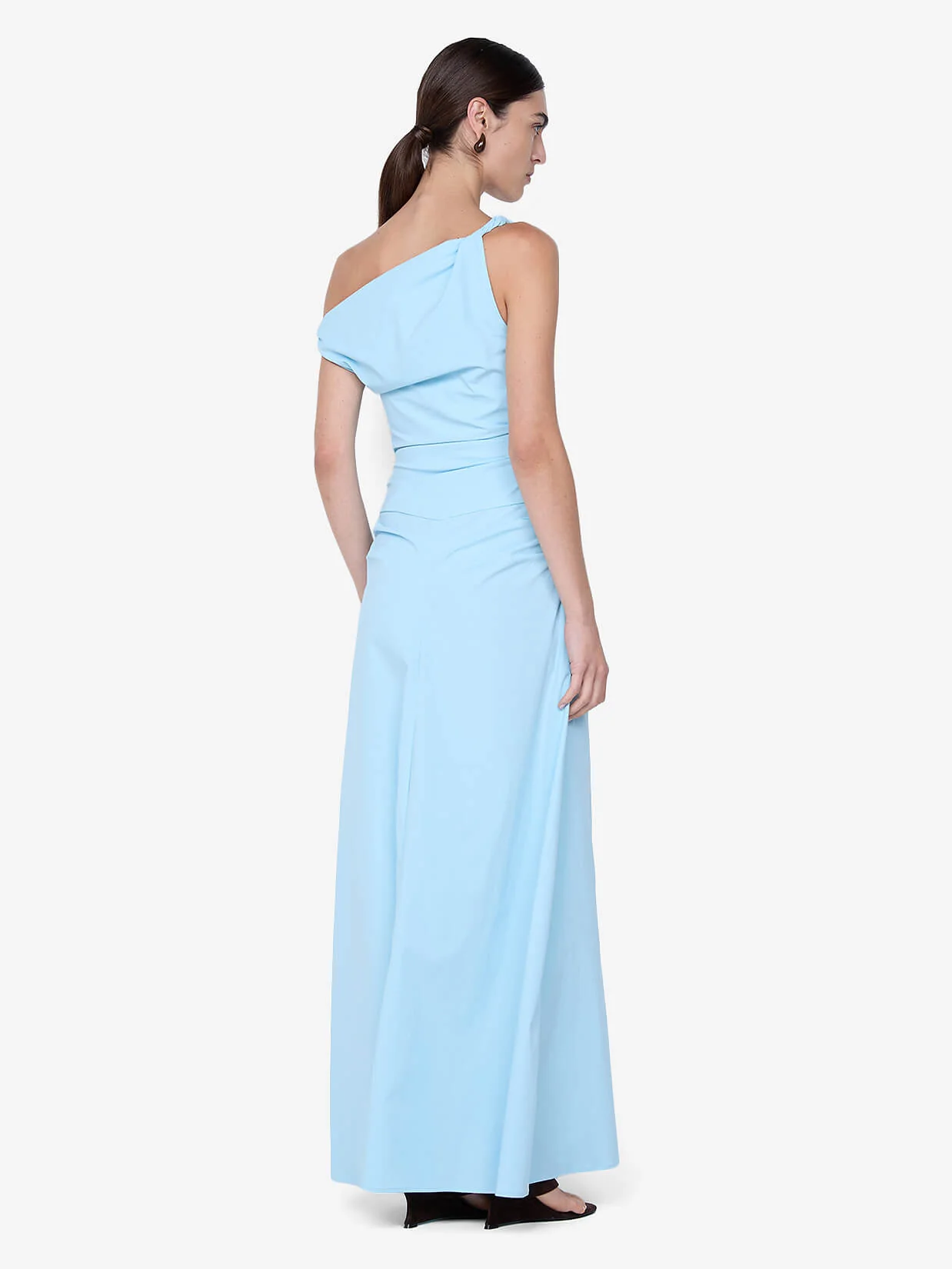 LYANA ASYM MAXI DRESS - SKY BLUE - Image 3