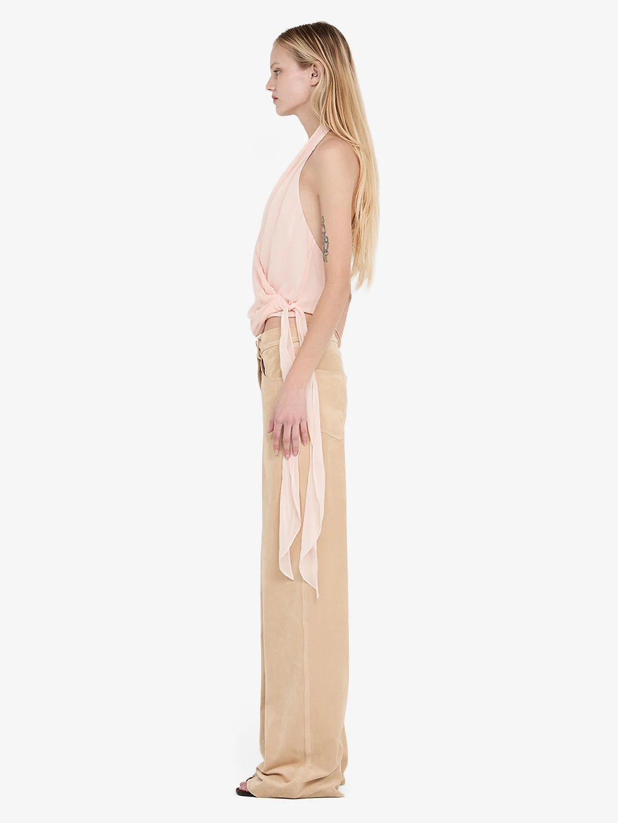LYON PANT - NOUGAT - Image 3