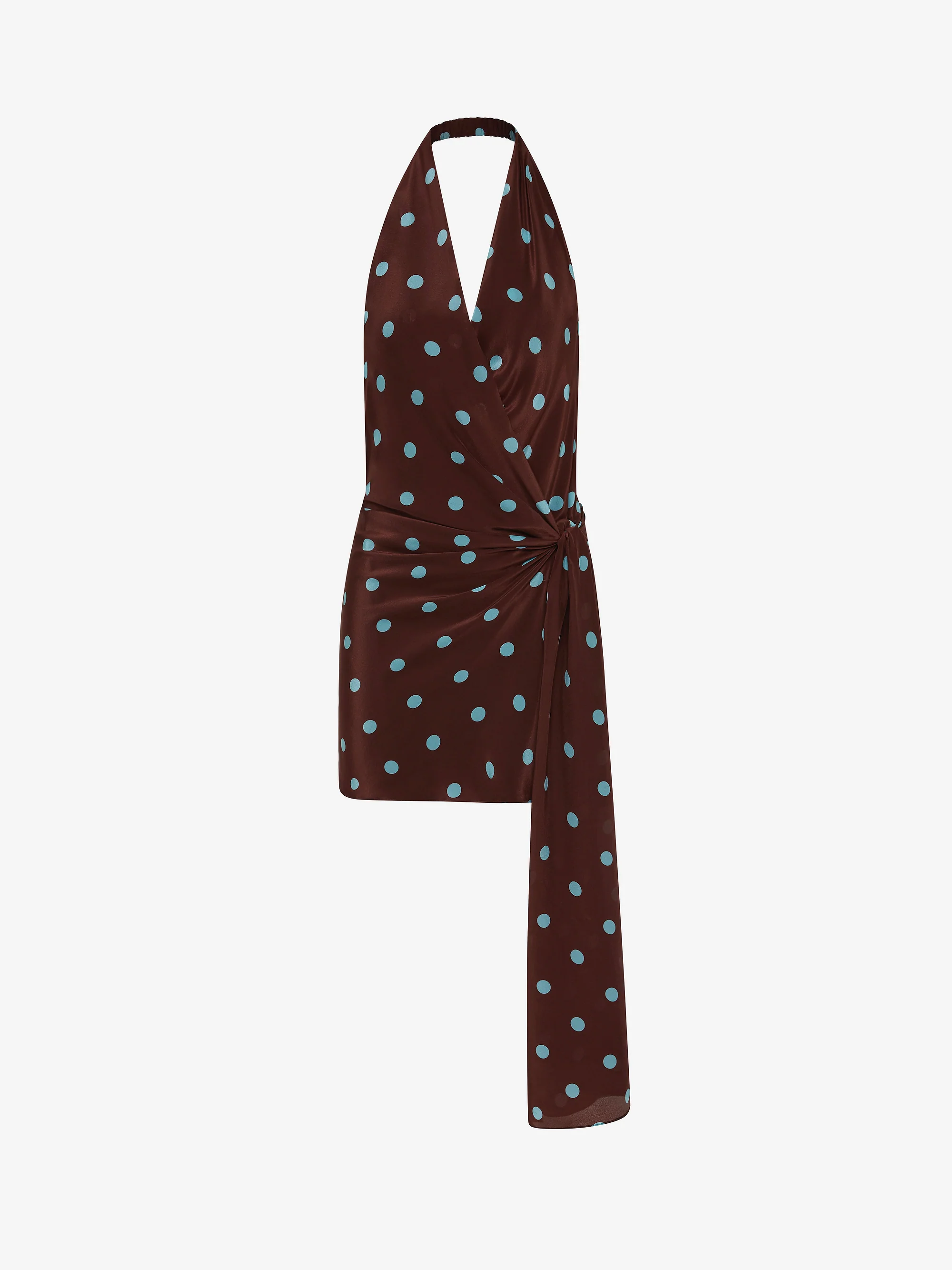 MATHILDE HALTER MINI DRESS - POLKA DOT - Image 5