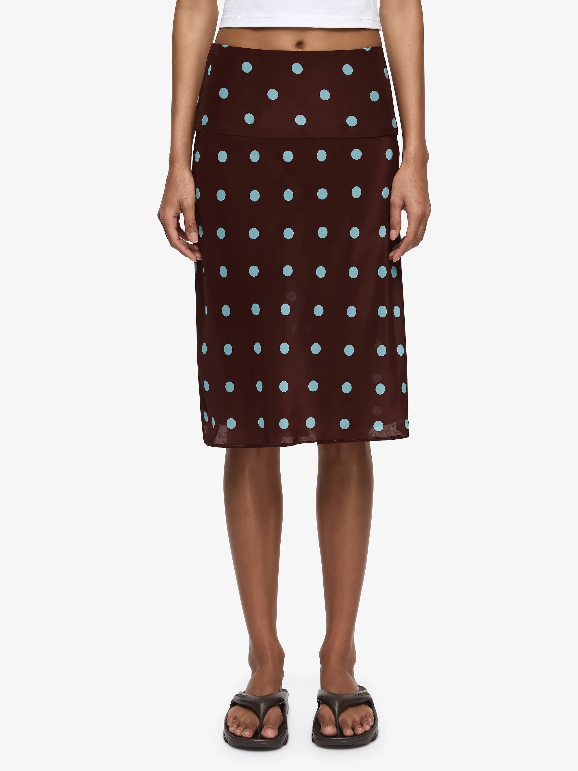 MATHILDE MIDI SKIRT - POLKA DOT - Image 2