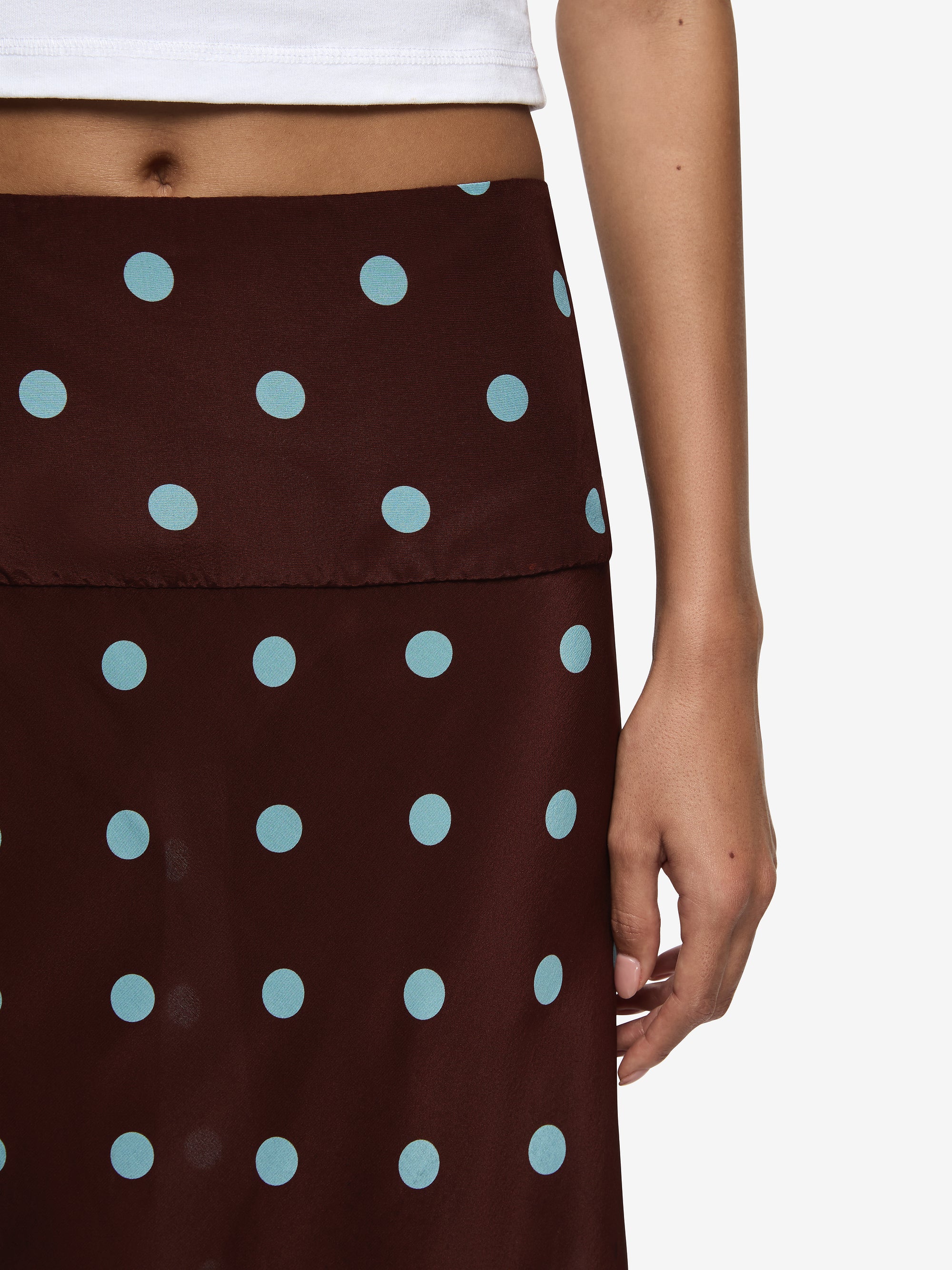 MATHILDE MIDI SKIRT - POLKA DOT - Image 3