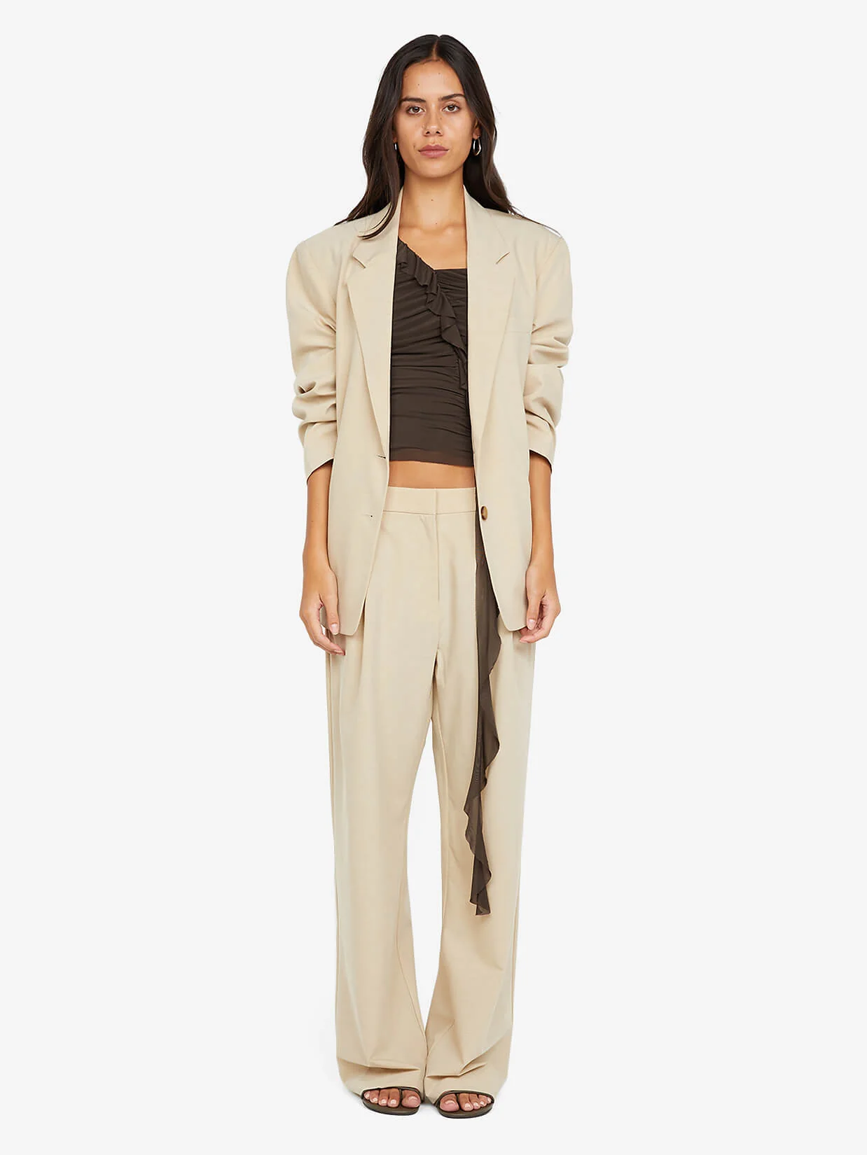 MAXWELL BLAZER  - SAND