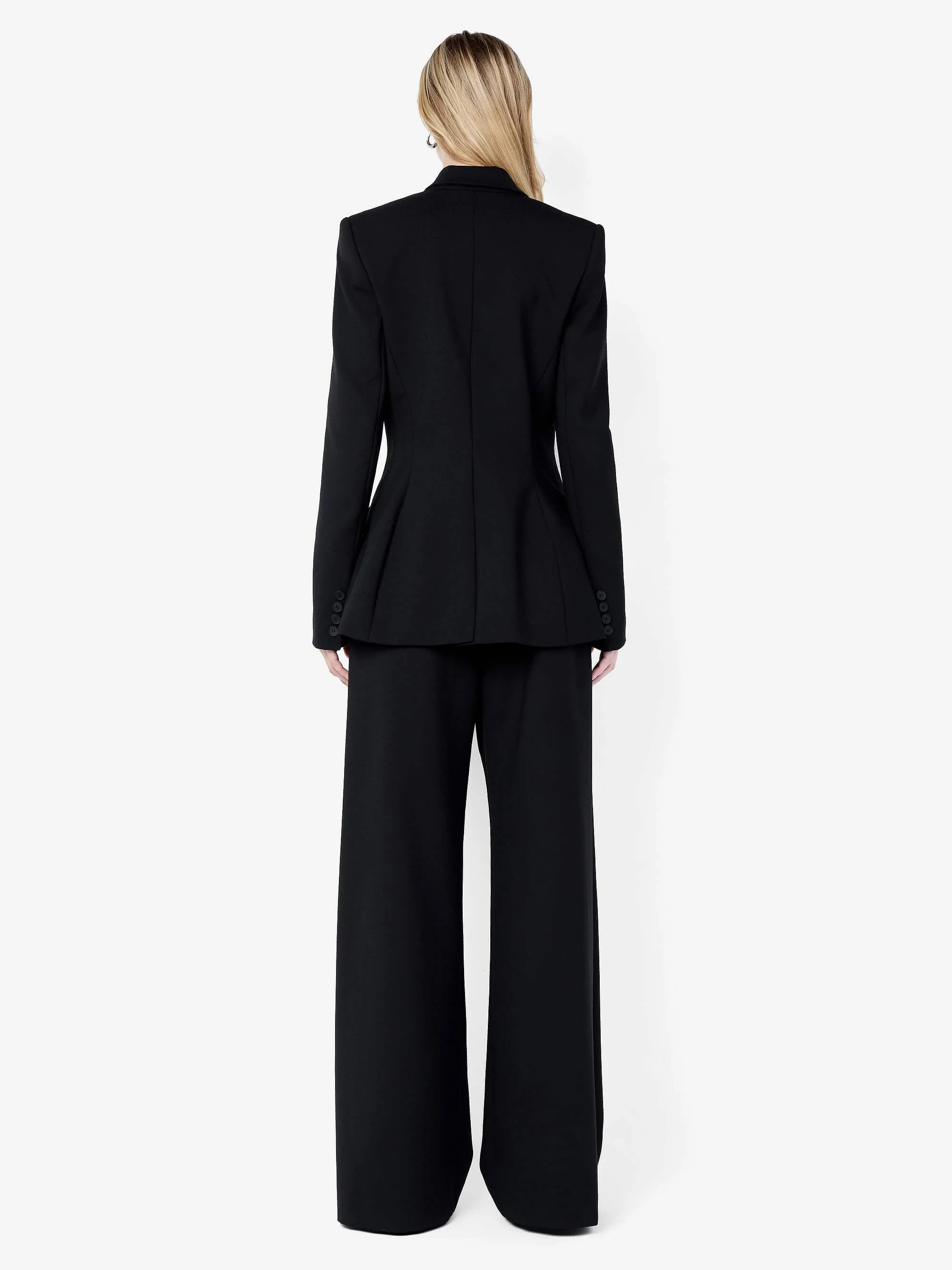 MIRREN LONGLINE BLAZER - BLACK - Image 4