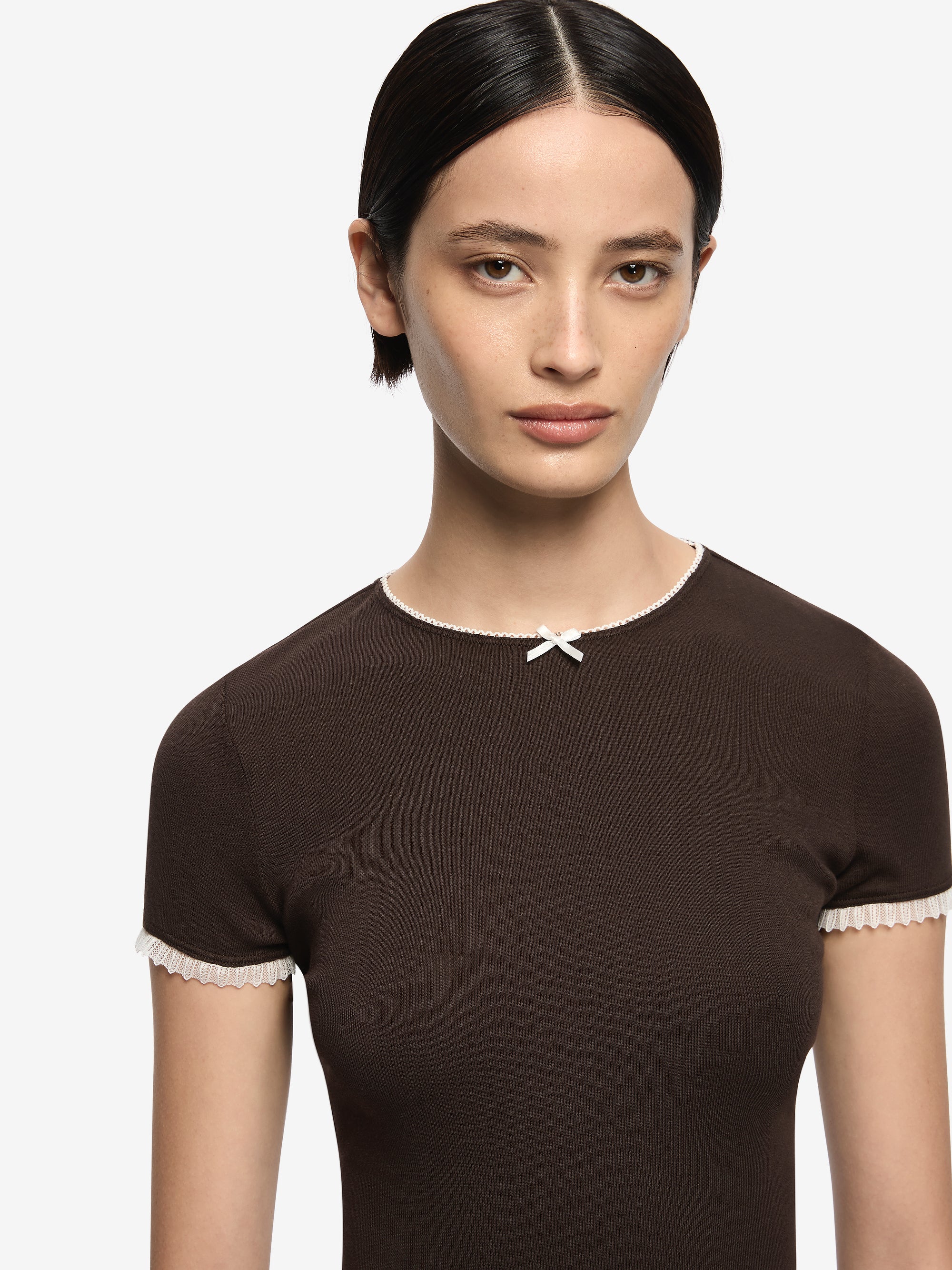 MONETA BABY TEE - DARK CHOCOLATE - Image 2