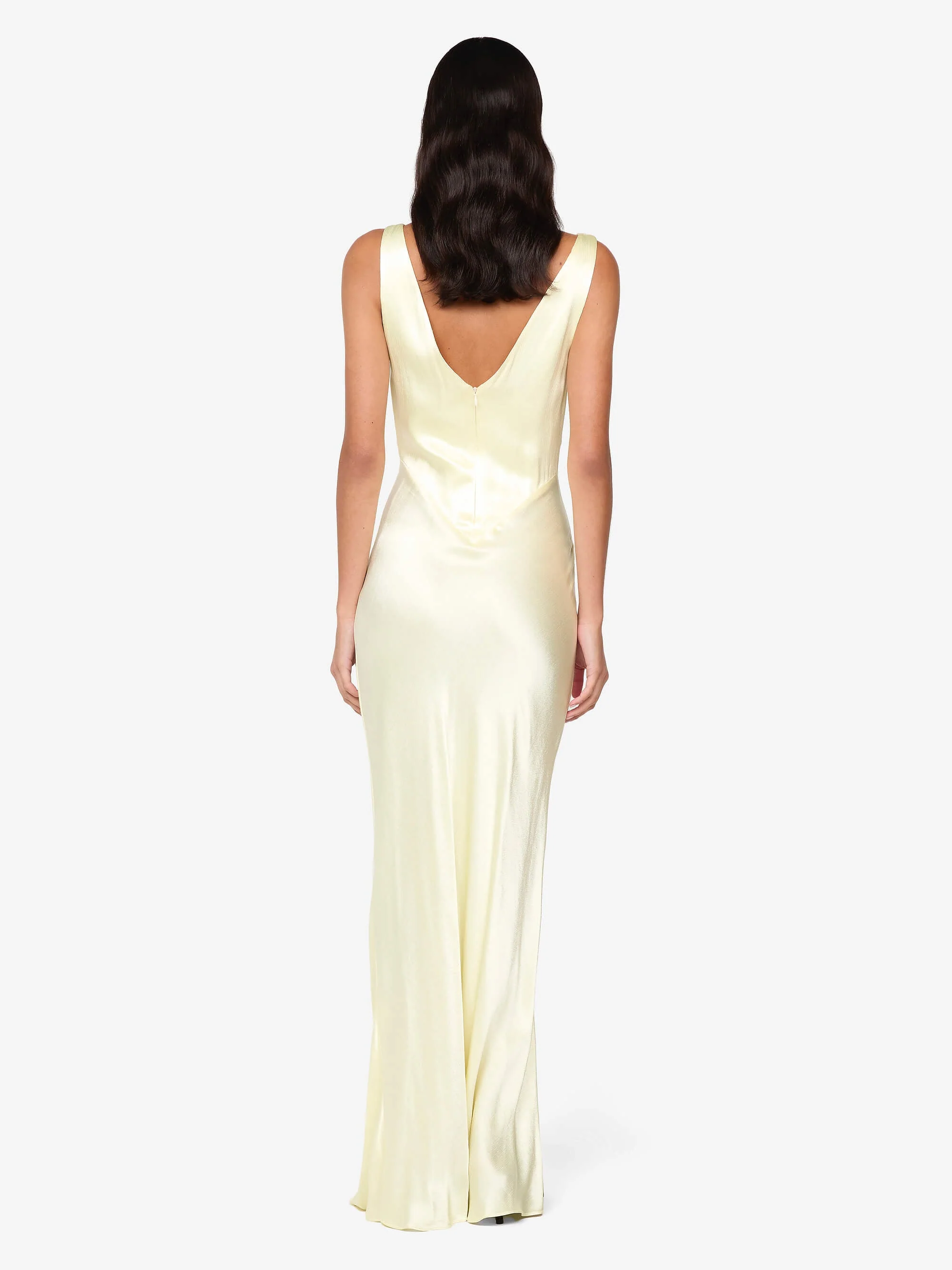 MOON DANCE VERONA DRESS - ICE YELLOW - Image 3