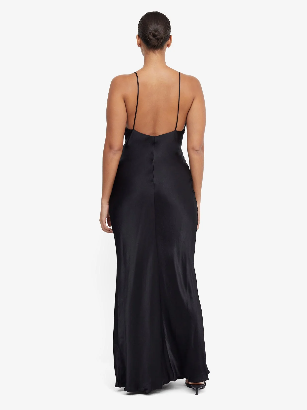 MOON DANCE V MAXI DRESS - BLACK - Image 4