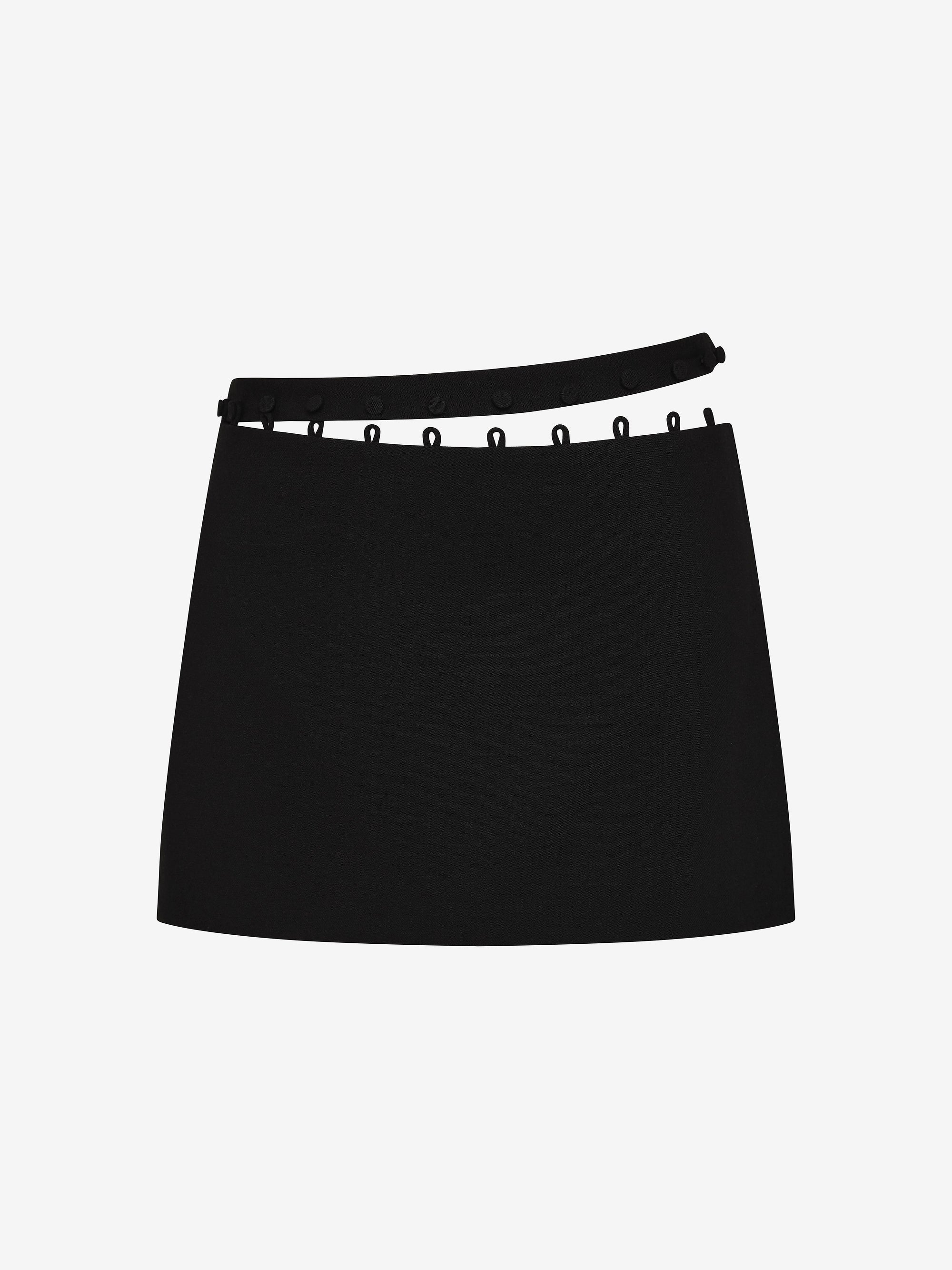MOR MINI SKIRT  - BLACK - Image 6