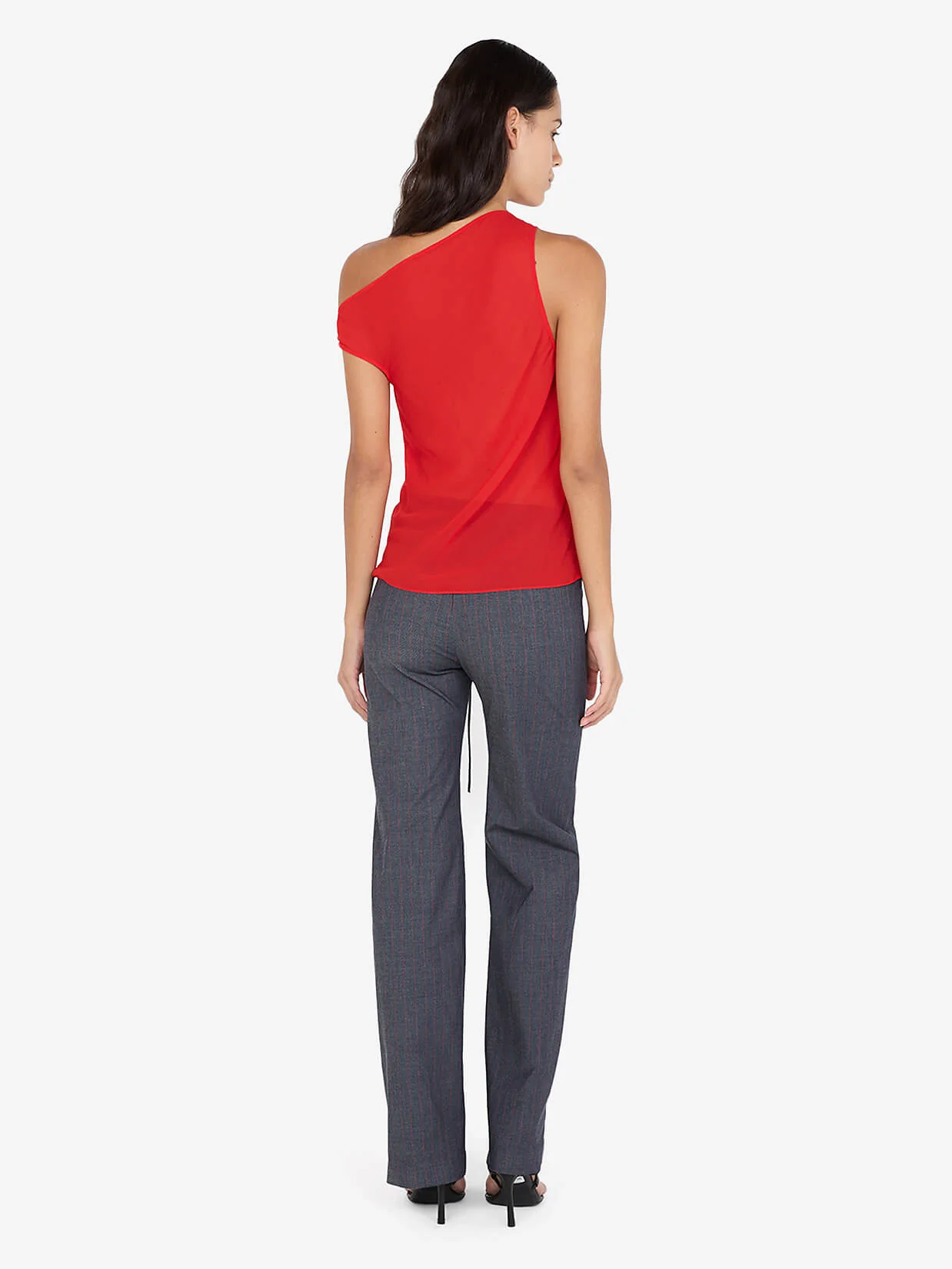 RHONE DRAPE TOP - CHILLI - Image 3