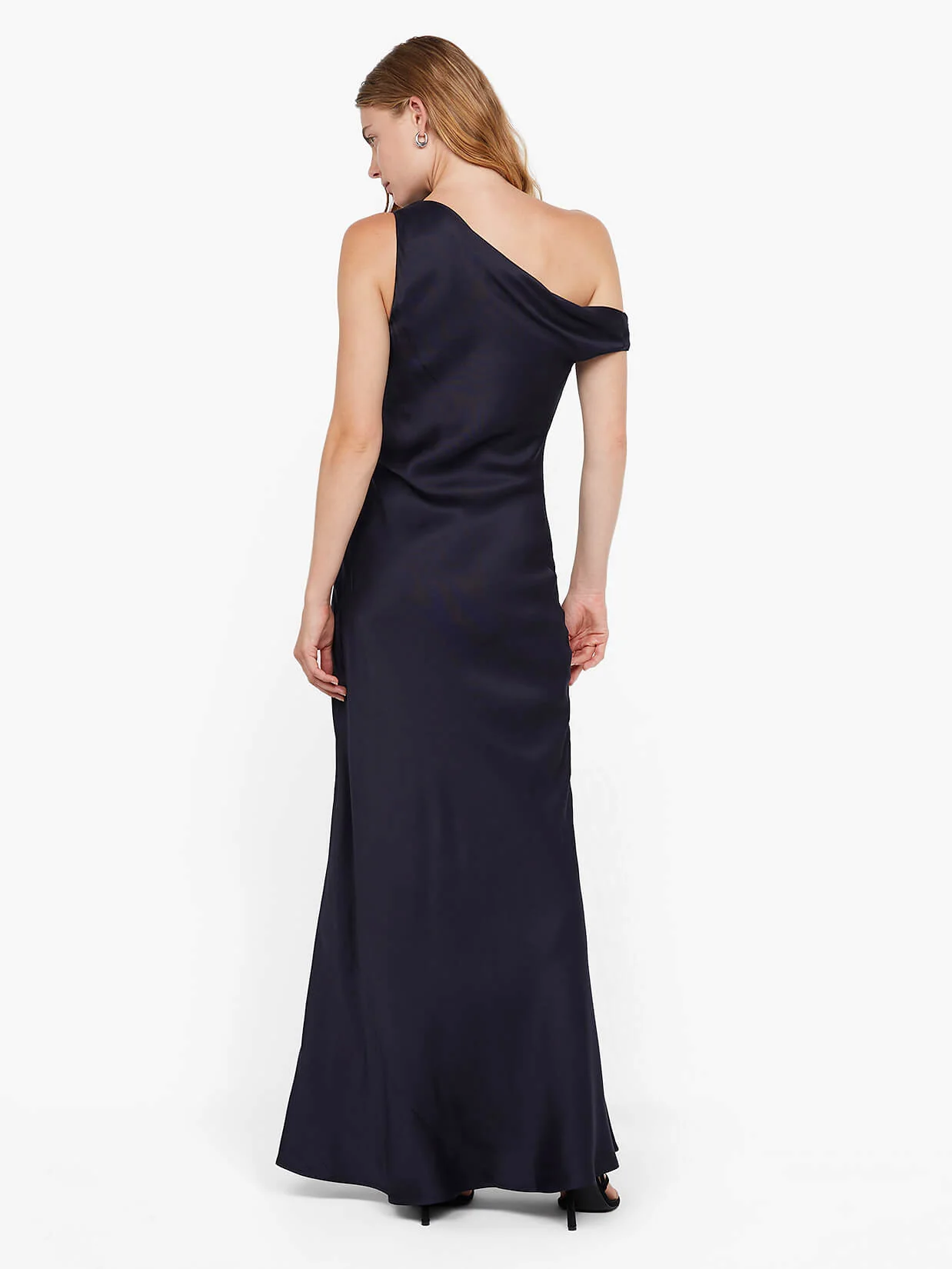 ROMA ASYM DRESS - INK - Image 3