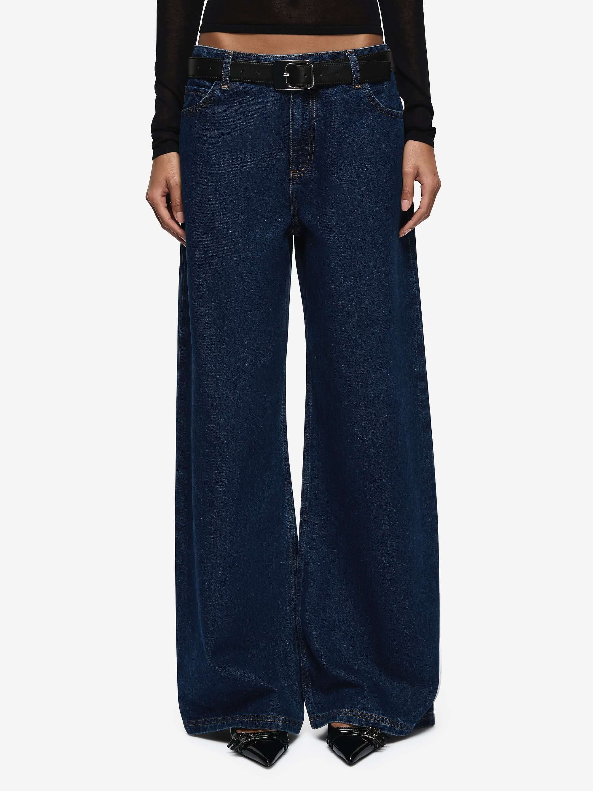 SACHA PANT - INDIGO - Image 2