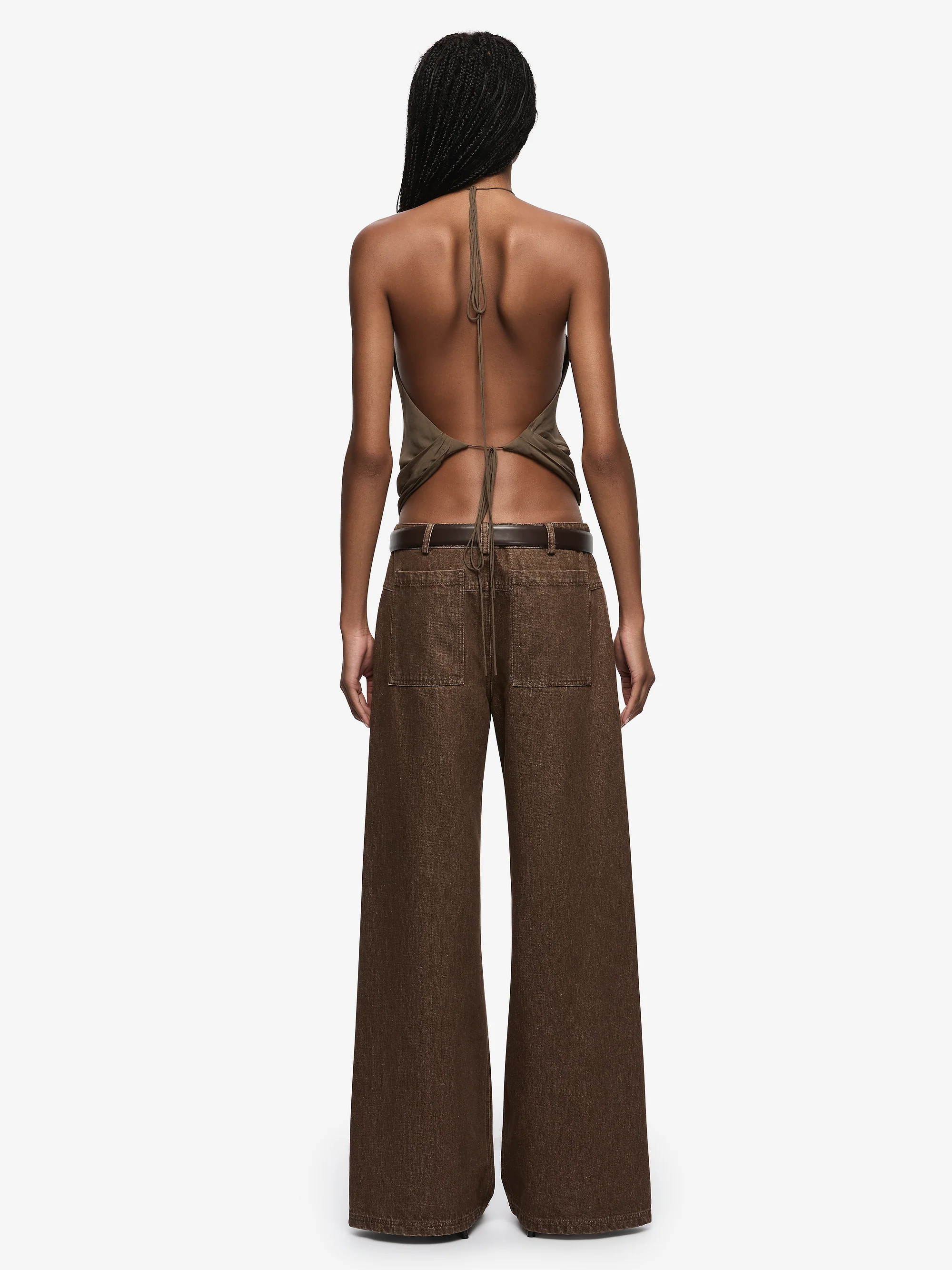 SAMANTHA HALTER TOP - TWIG - Image 4