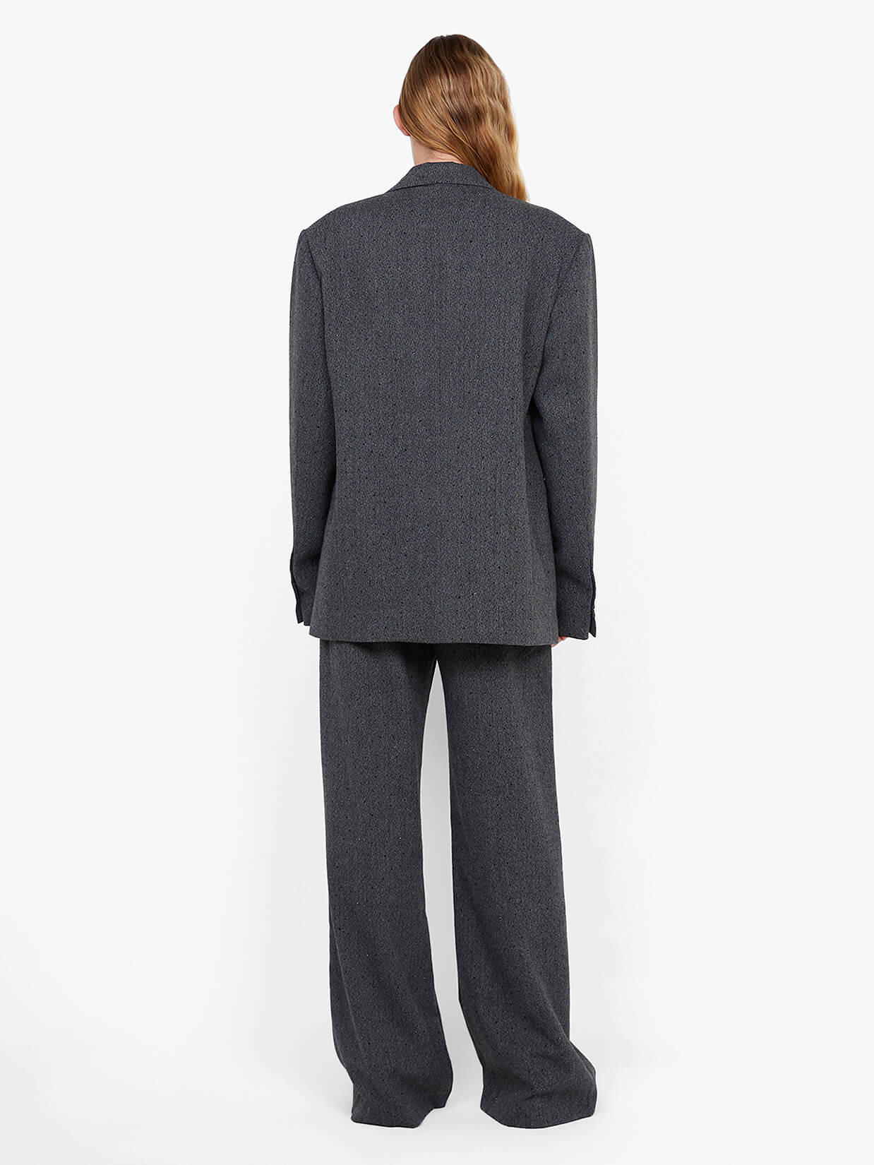 SHAE BLAZER  - CHARCOAL - Image 3