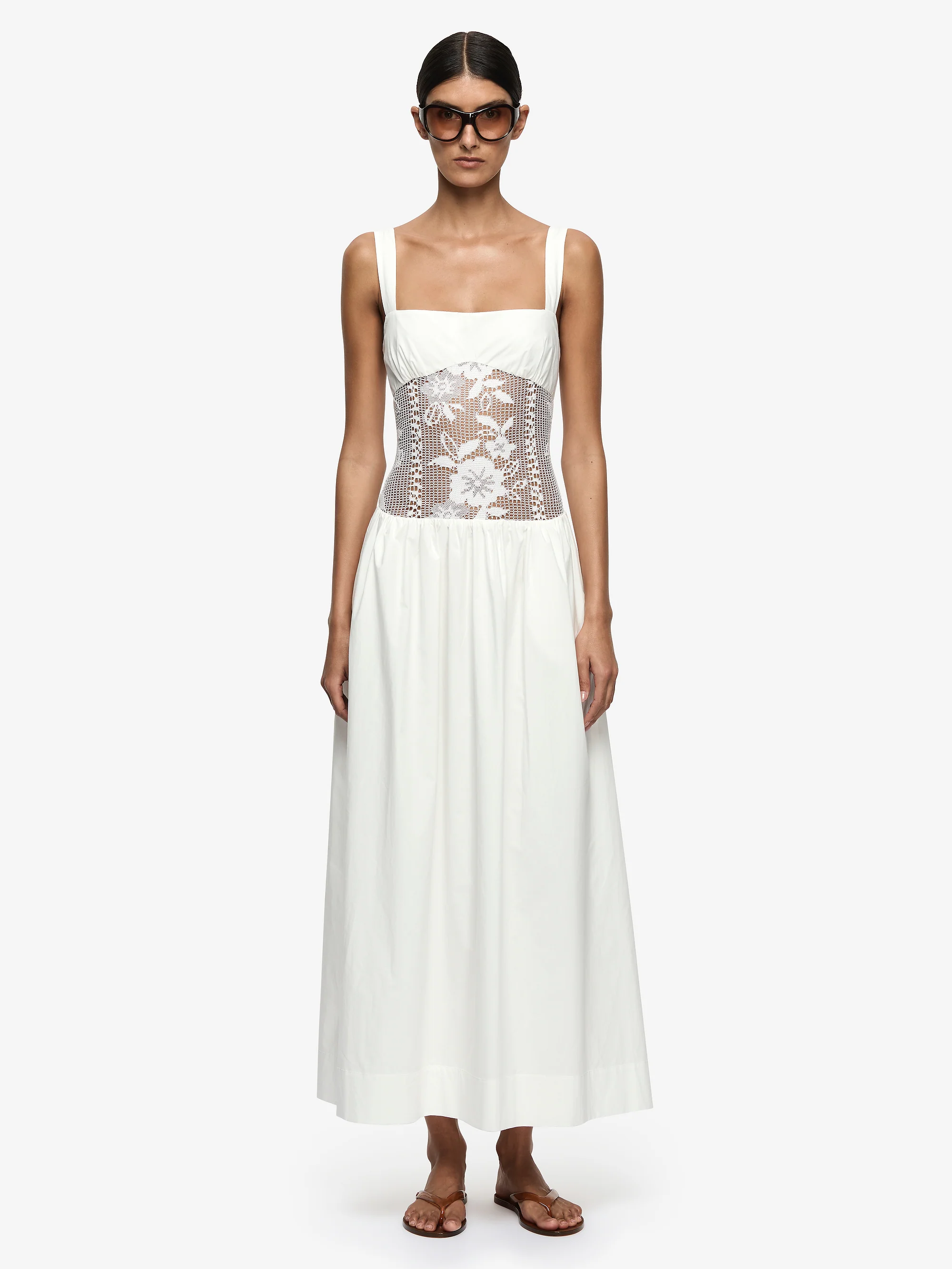SIENNA MAXI DRESS - WHITE