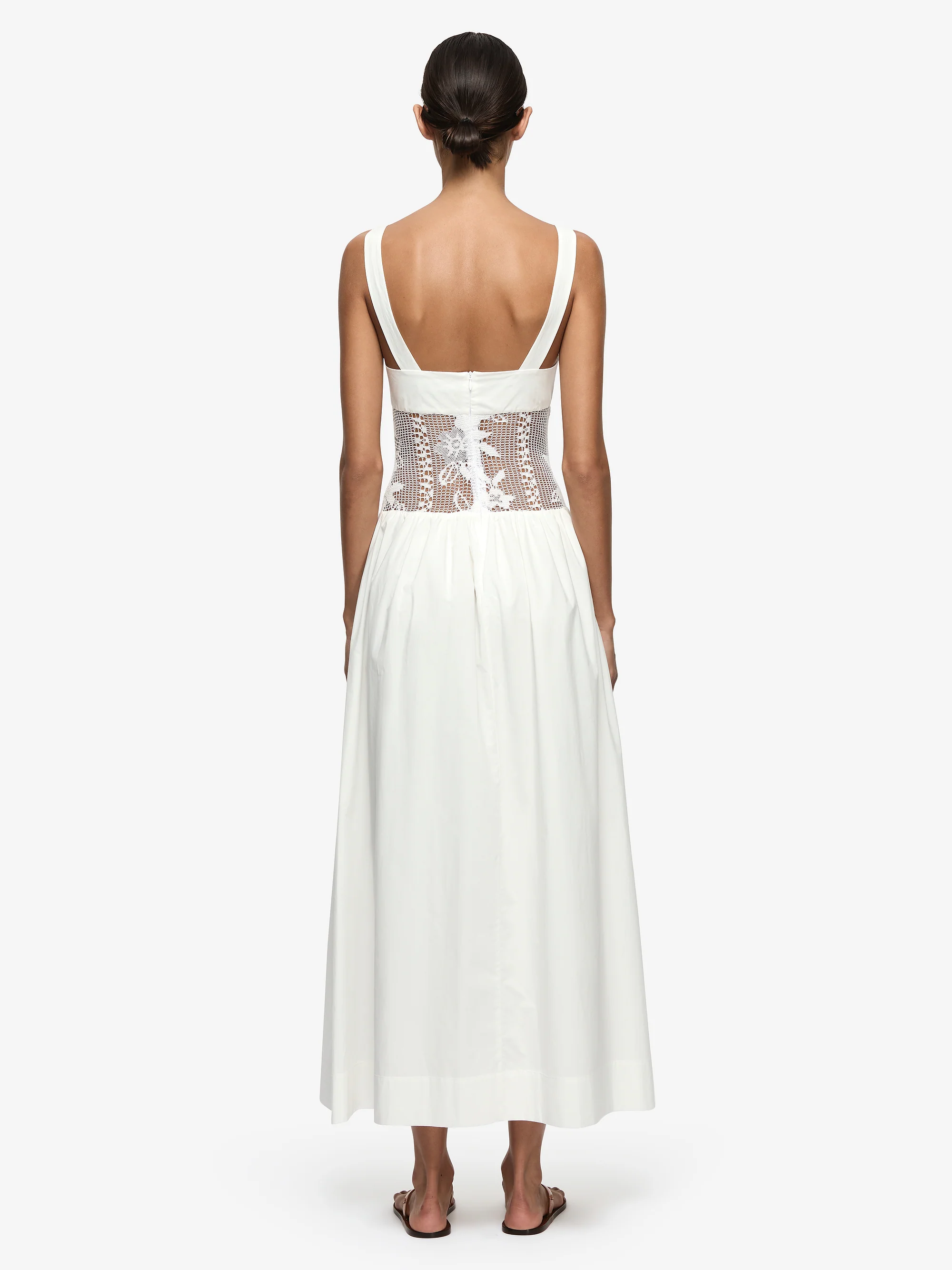 SIENNA MAXI DRESS - WHITE - Image 4