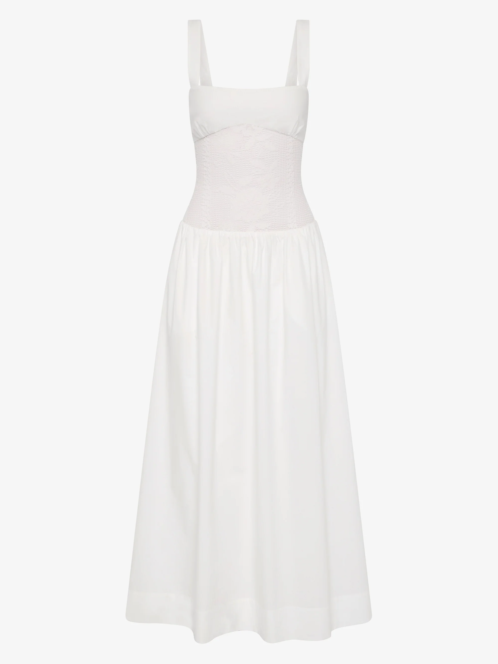 SIENNA MAXI DRESS - WHITE - Image 5