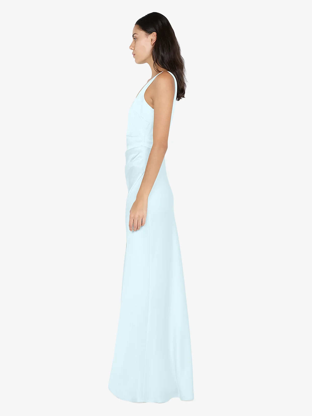 THE DREAMER SQUARE NECK DRESS - ARCTIC BLUE - Image 3