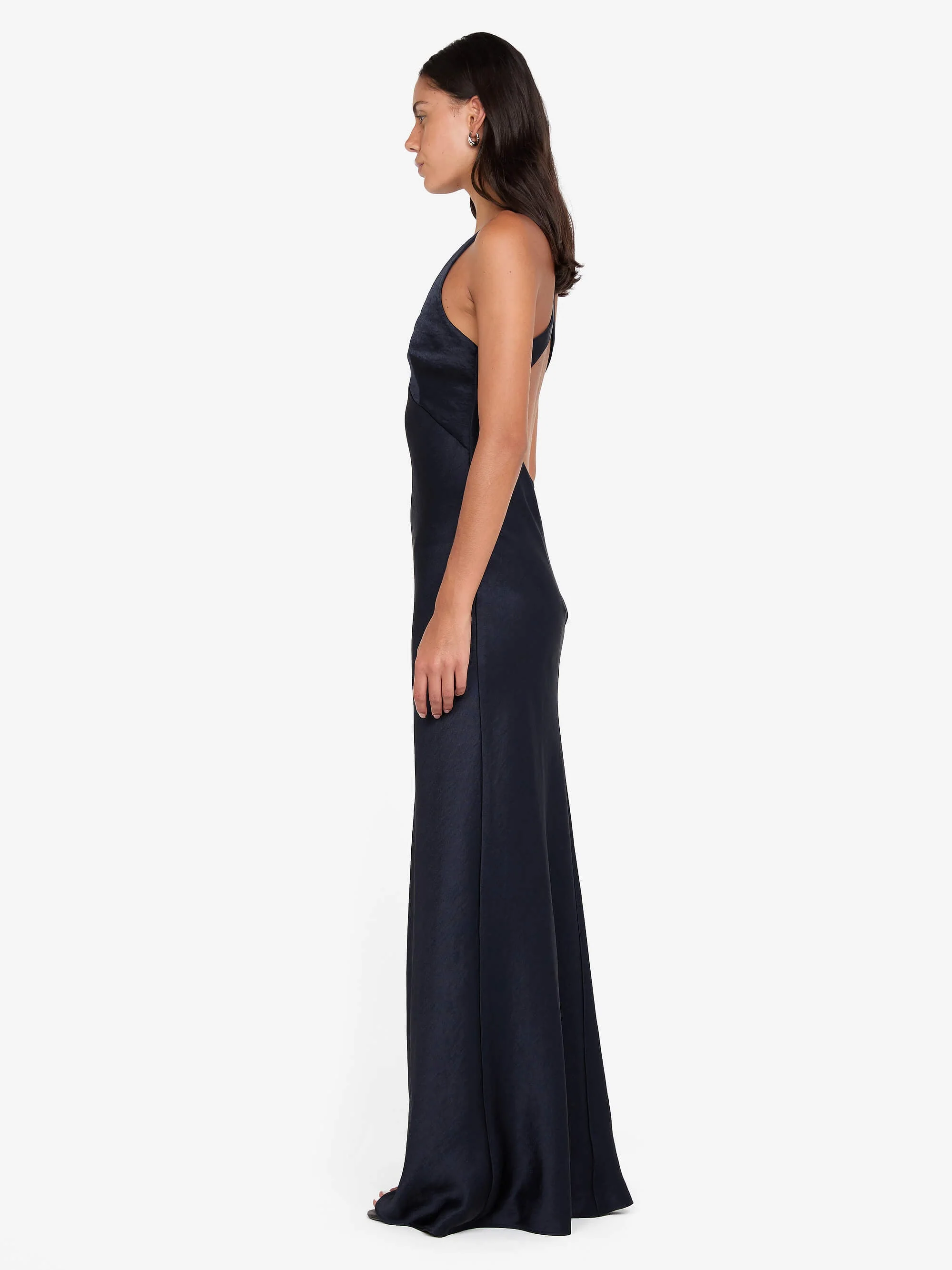 THE DREAMER V NECK DRESS - INK - Image 4
