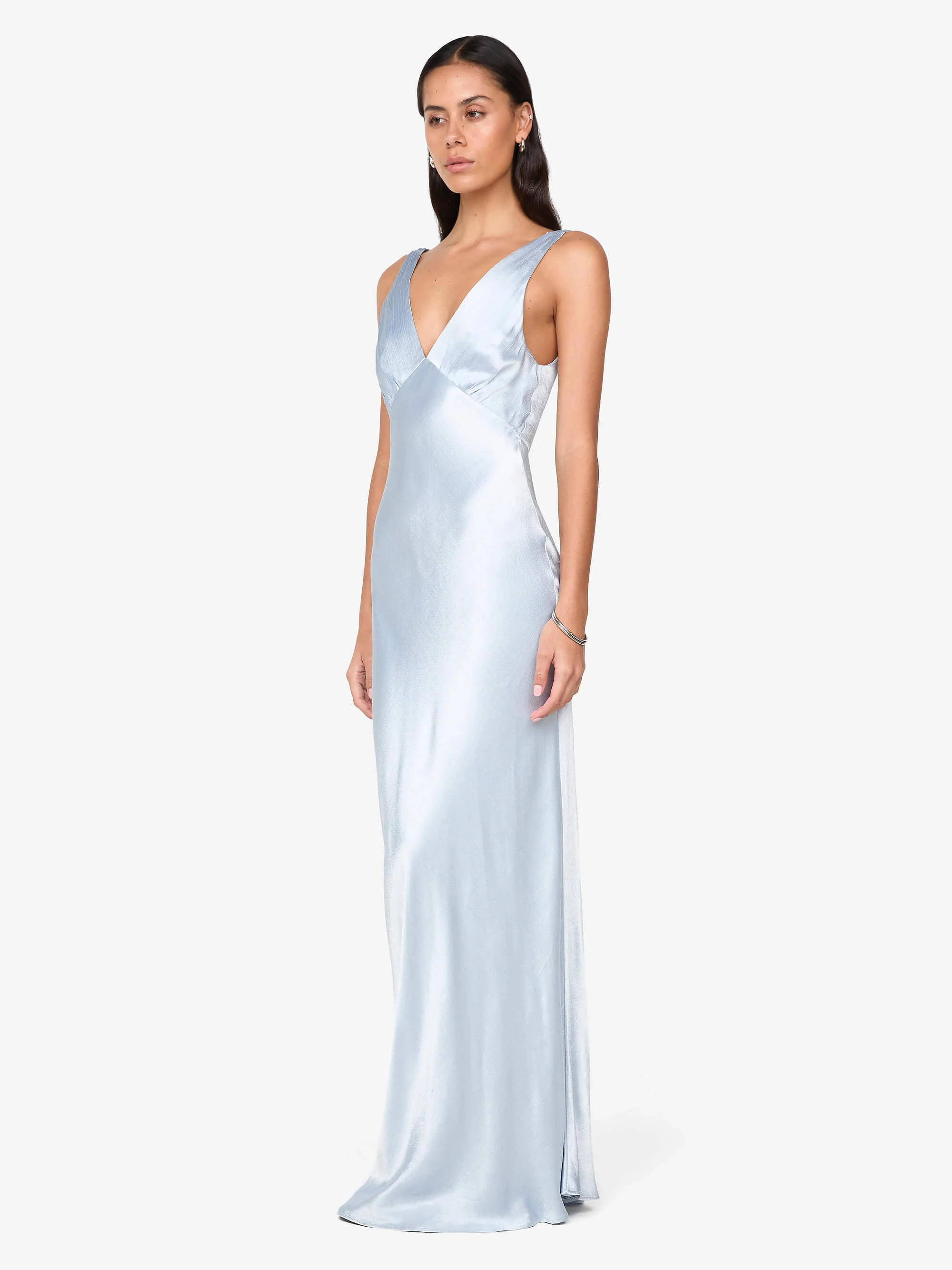 MOON DANCE VERONA DRESS - DUSTY BLUE - Image 3