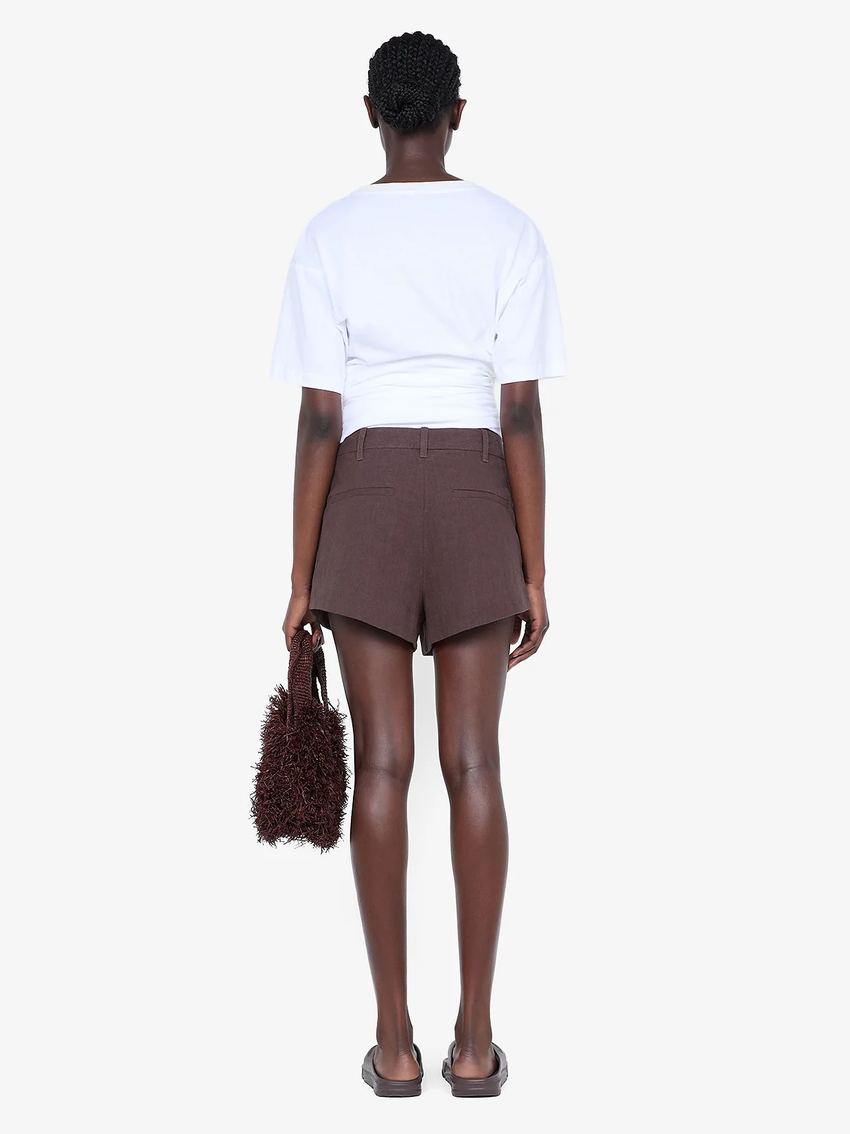 VINNIE SHORT - DARK CHOCOLATE - Image 3