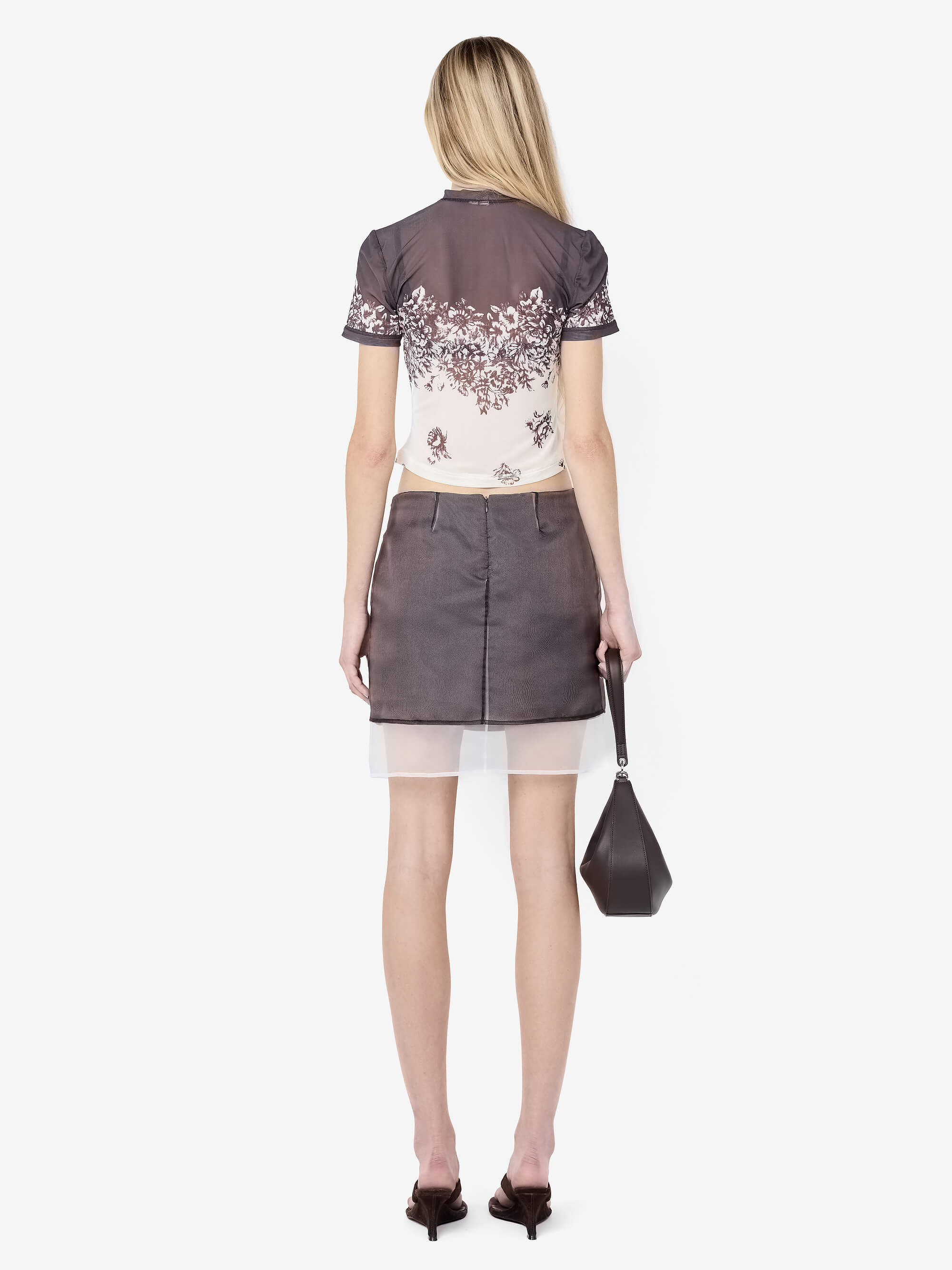 VIOLETTE BABY TEE - CARNATION FLORAL - Image 4