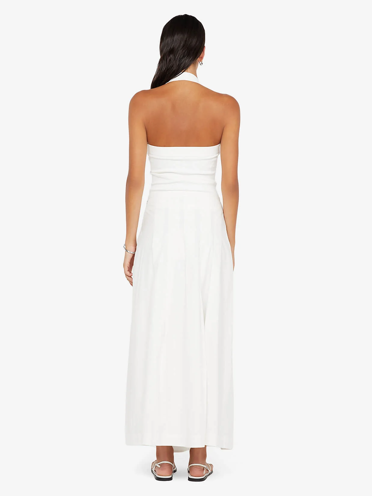 YANA MAXI SKIRT - WHITE - Image 3